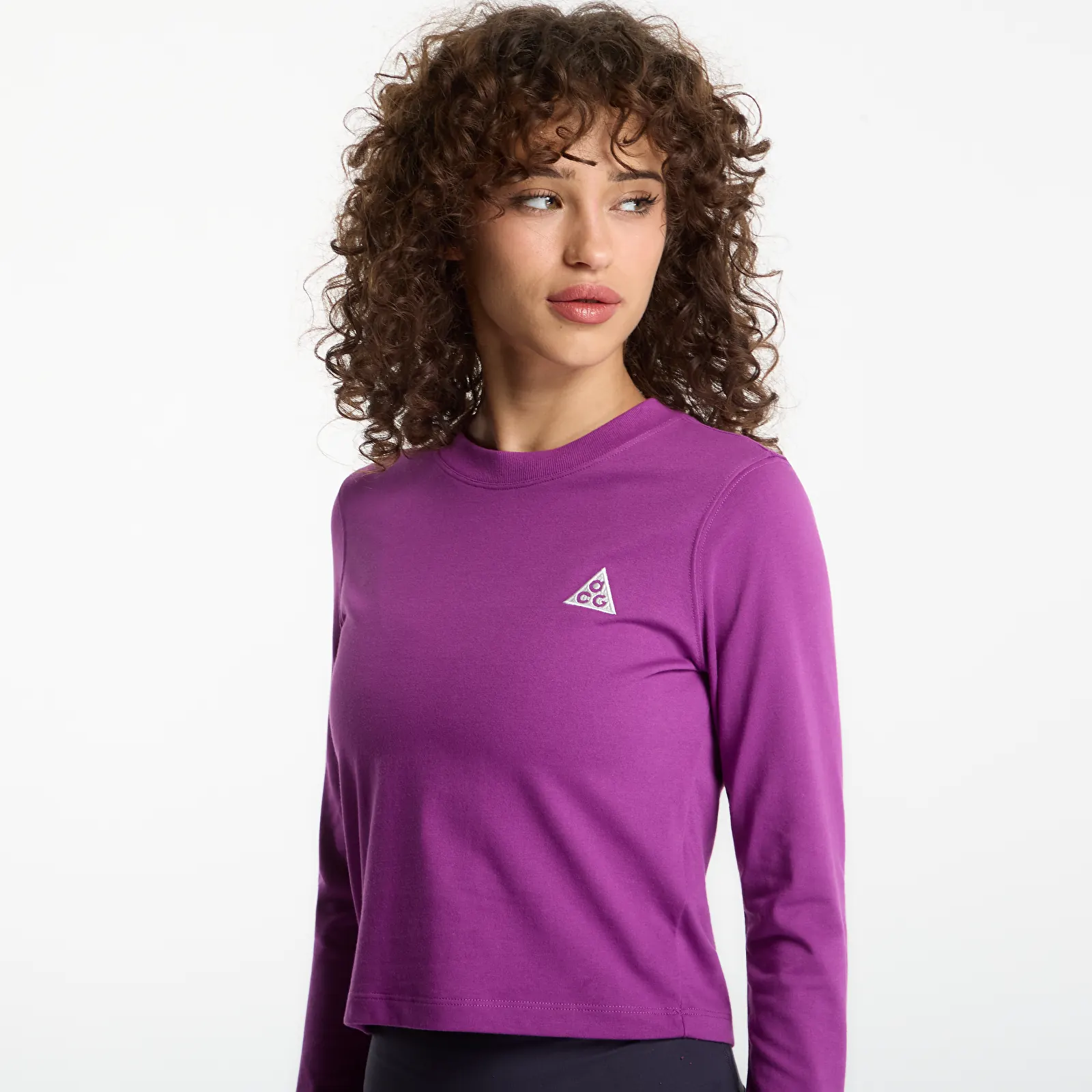 T-shirts femme Nike ACG Dri-FIT Long-Sleeve Top Bold Berry/ Summit White