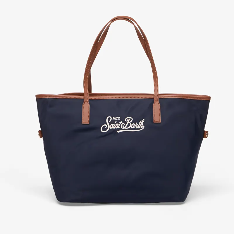 MC2 Saint Barth City Bag Nylon Brown