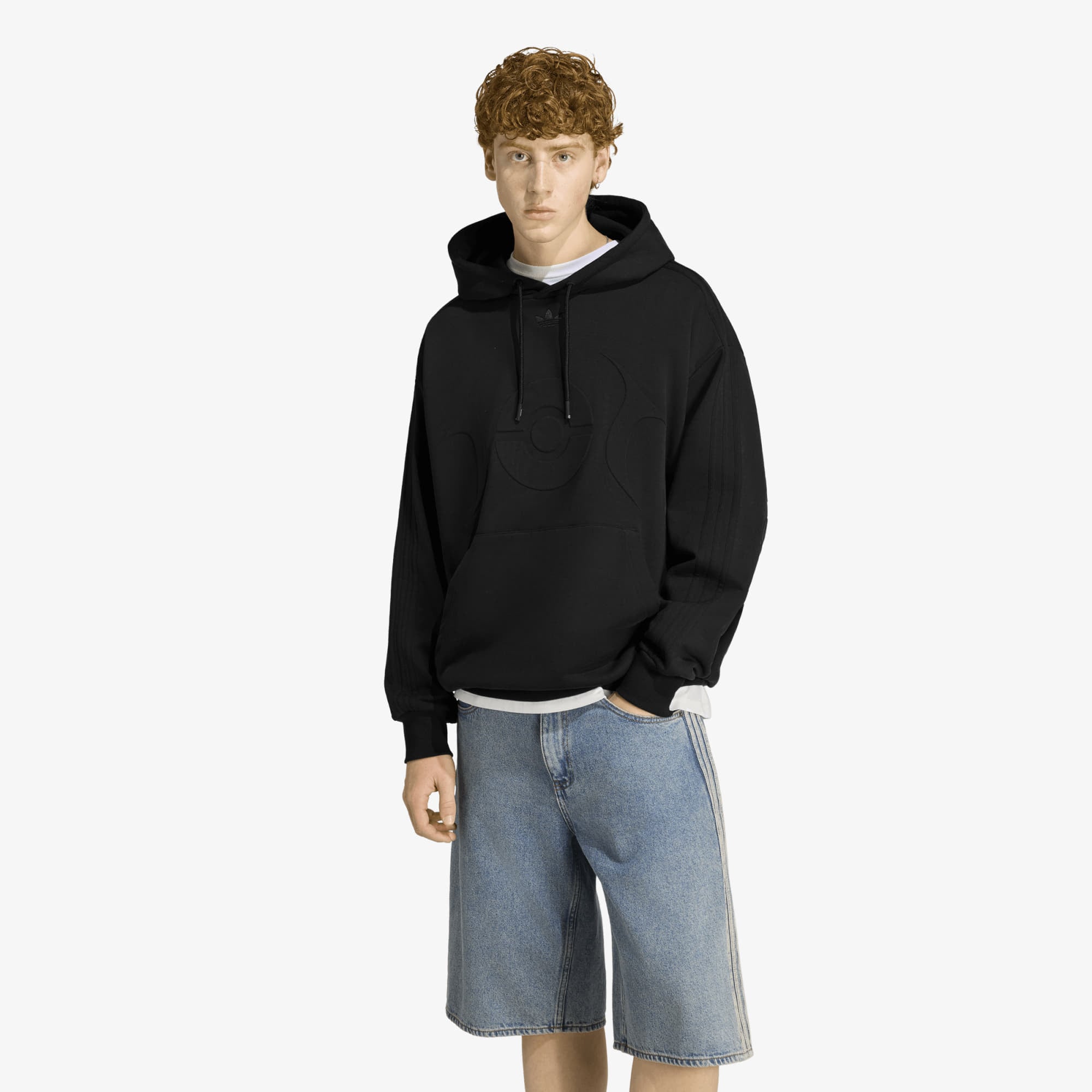 Тениска adidas Pokemon Teamgeist Hoodie Black XL