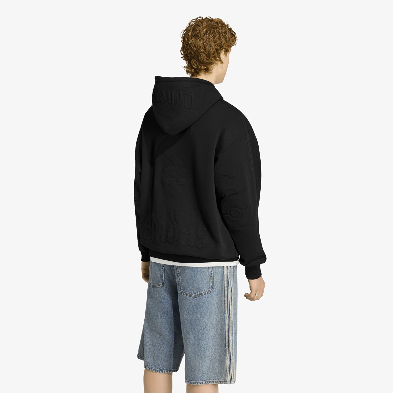 Ανδρικά μπλουζάκια adidas Pokemon Teamgeist Hoodie Black
