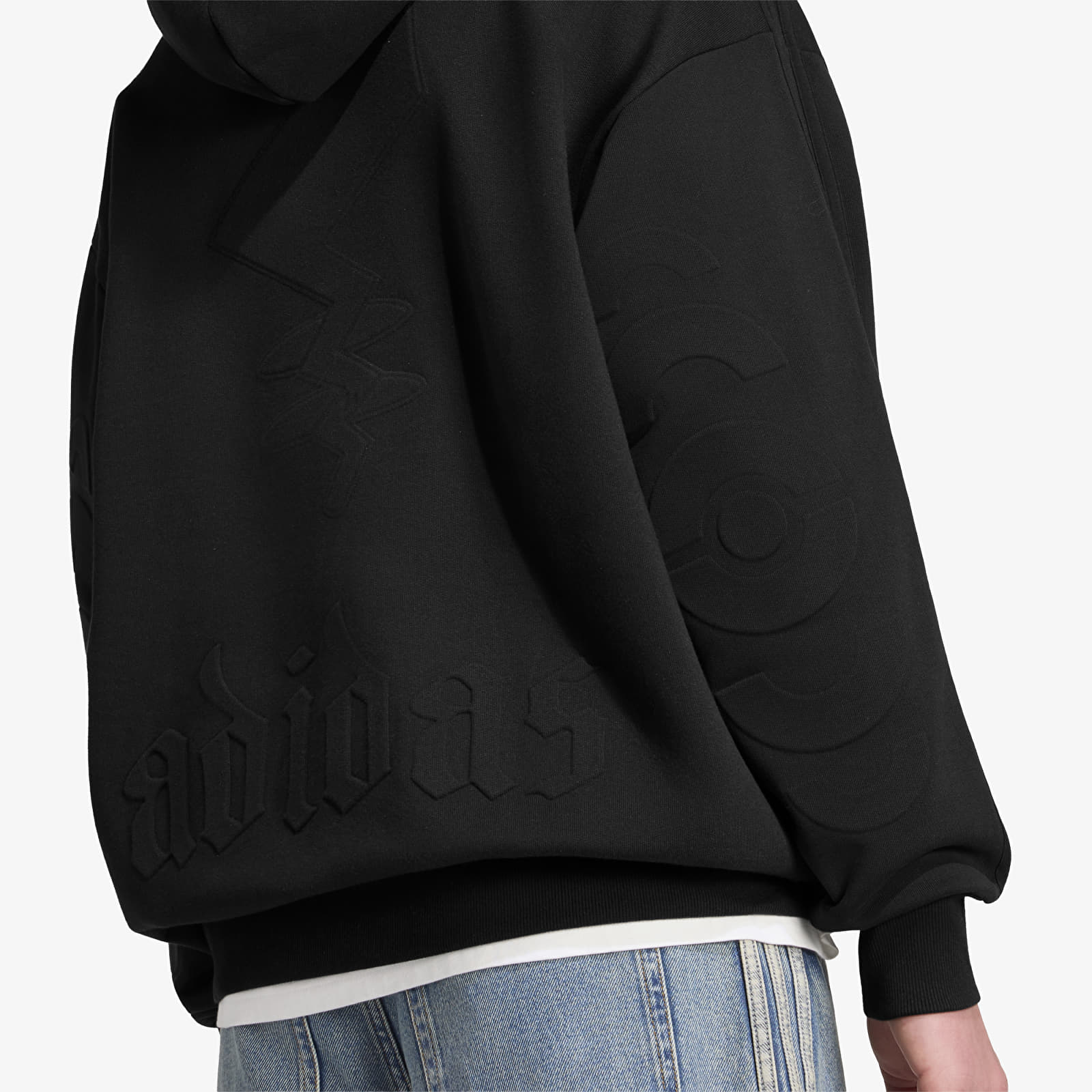 Ανδρικά μπλουζάκια adidas Pokemon Teamgeist Hoodie Black