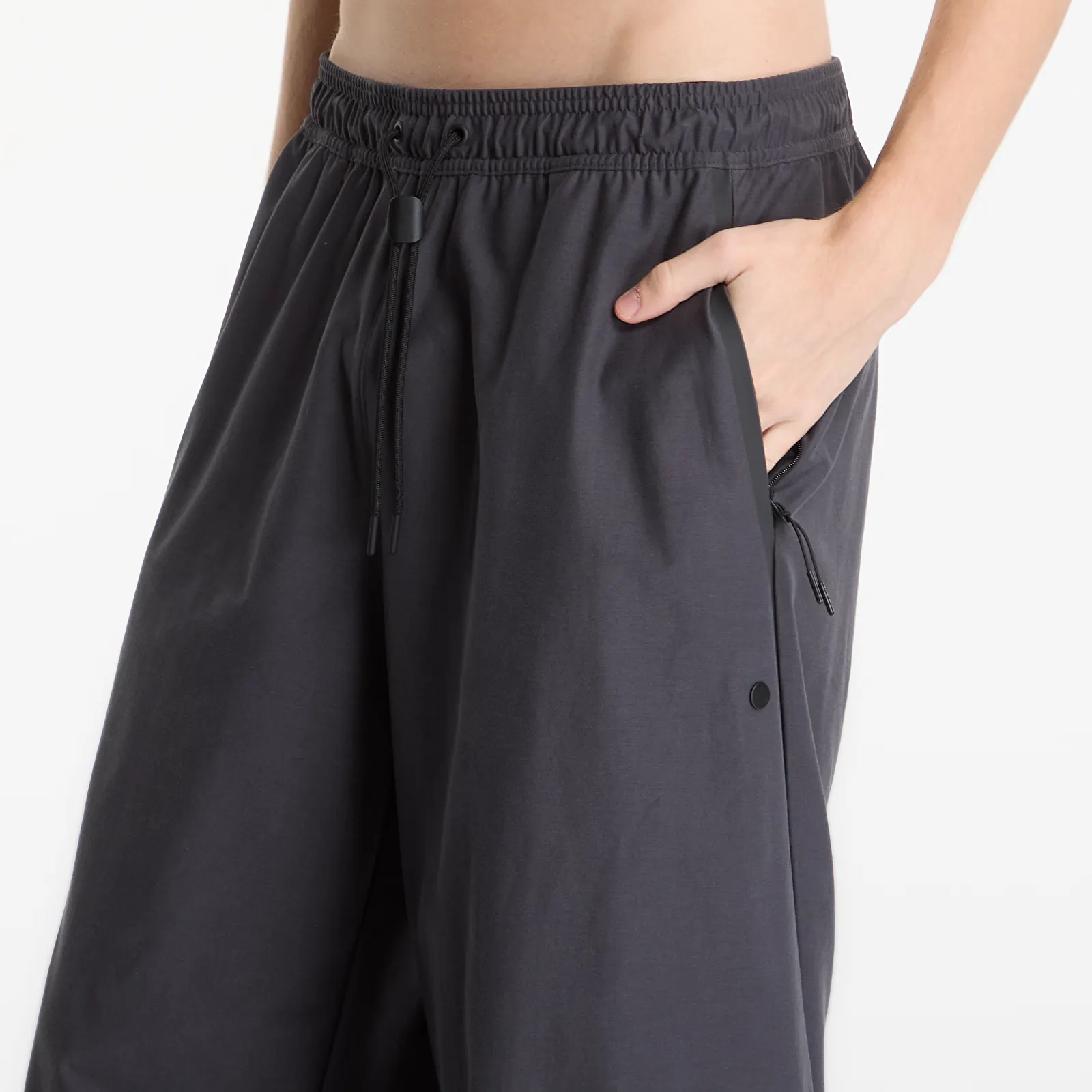 Pánské kalhoty Nike Tech Dri-FIT Shori Knit Pants Anthracite/ Black
