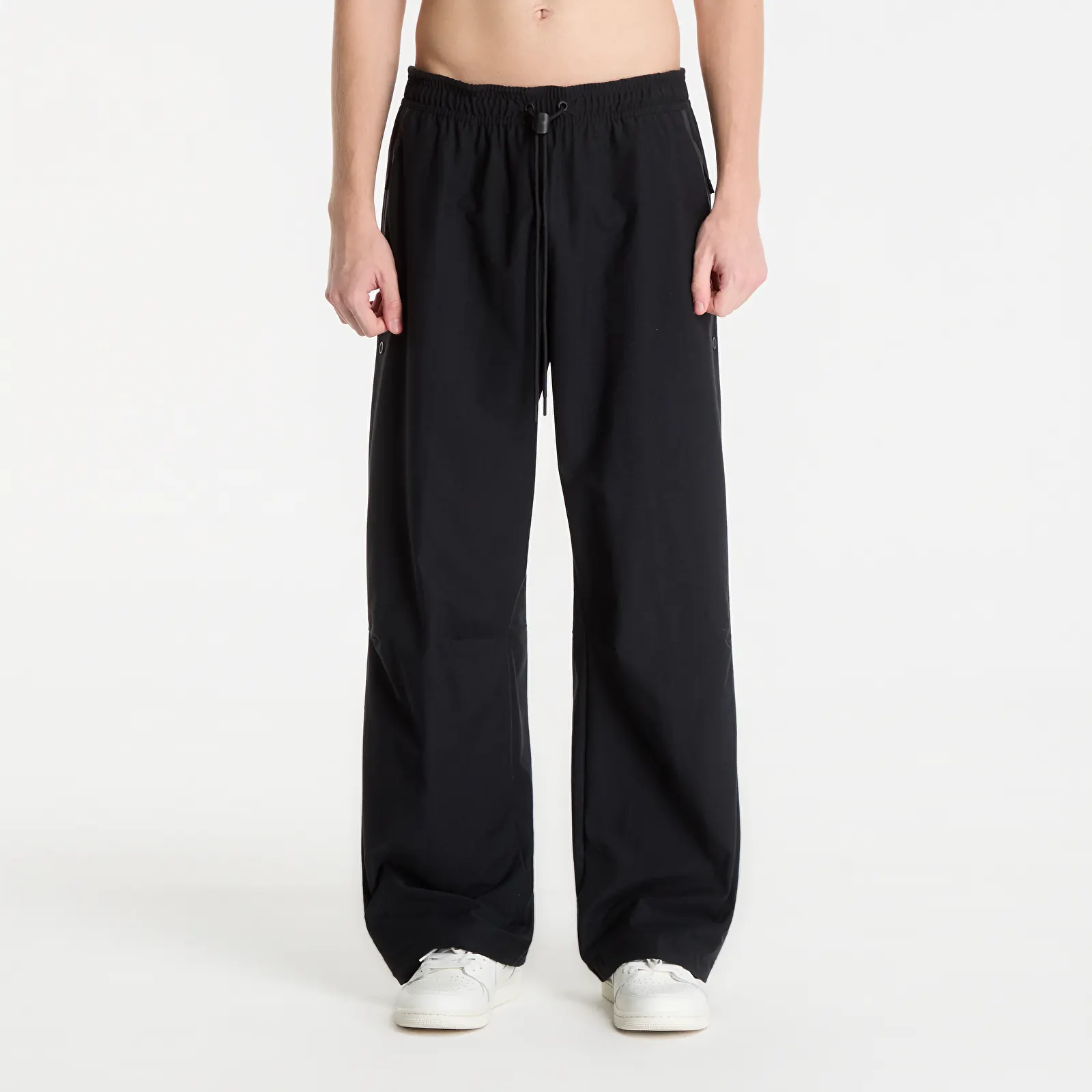 Hosen für Männer Nike Tech Dri-FIT Shori Knit Pants Black/ Black