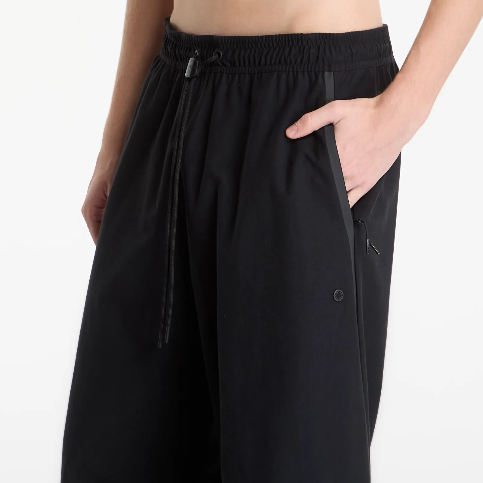 Hosen für Männer Nike Tech Dri-FIT Shori Knit Pants Black/ Black