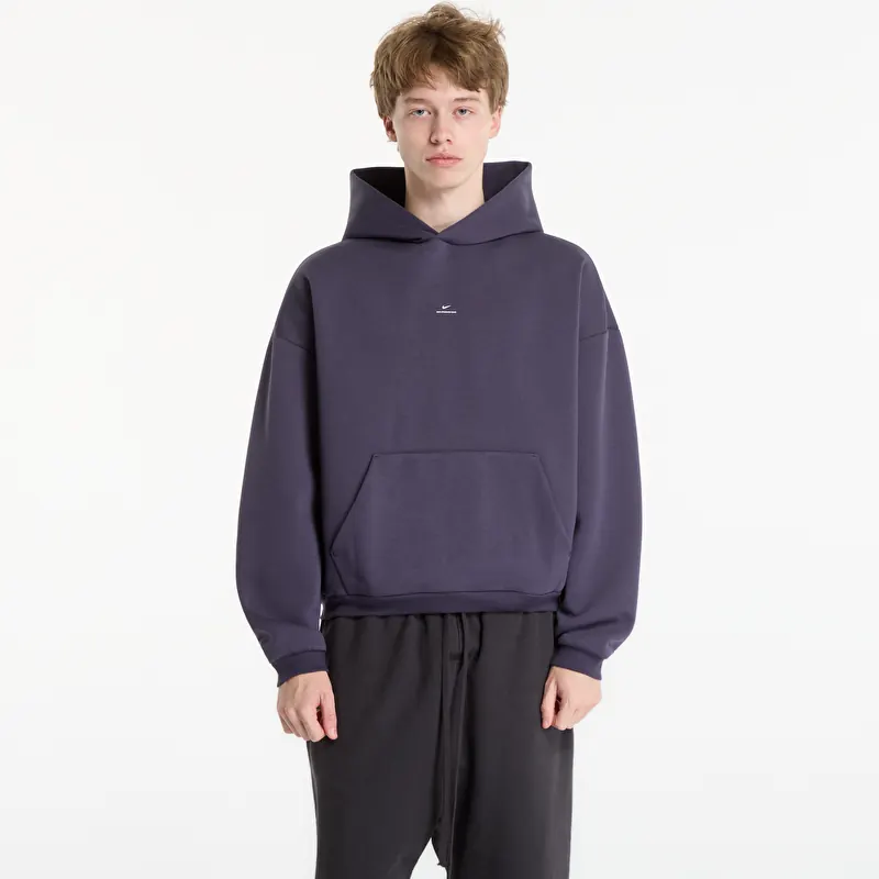 Sweatshirt Nike Standard Issue Therma-FIT Brushed Basketball Pullover Hoodie Gridiron/ Pale Ivory