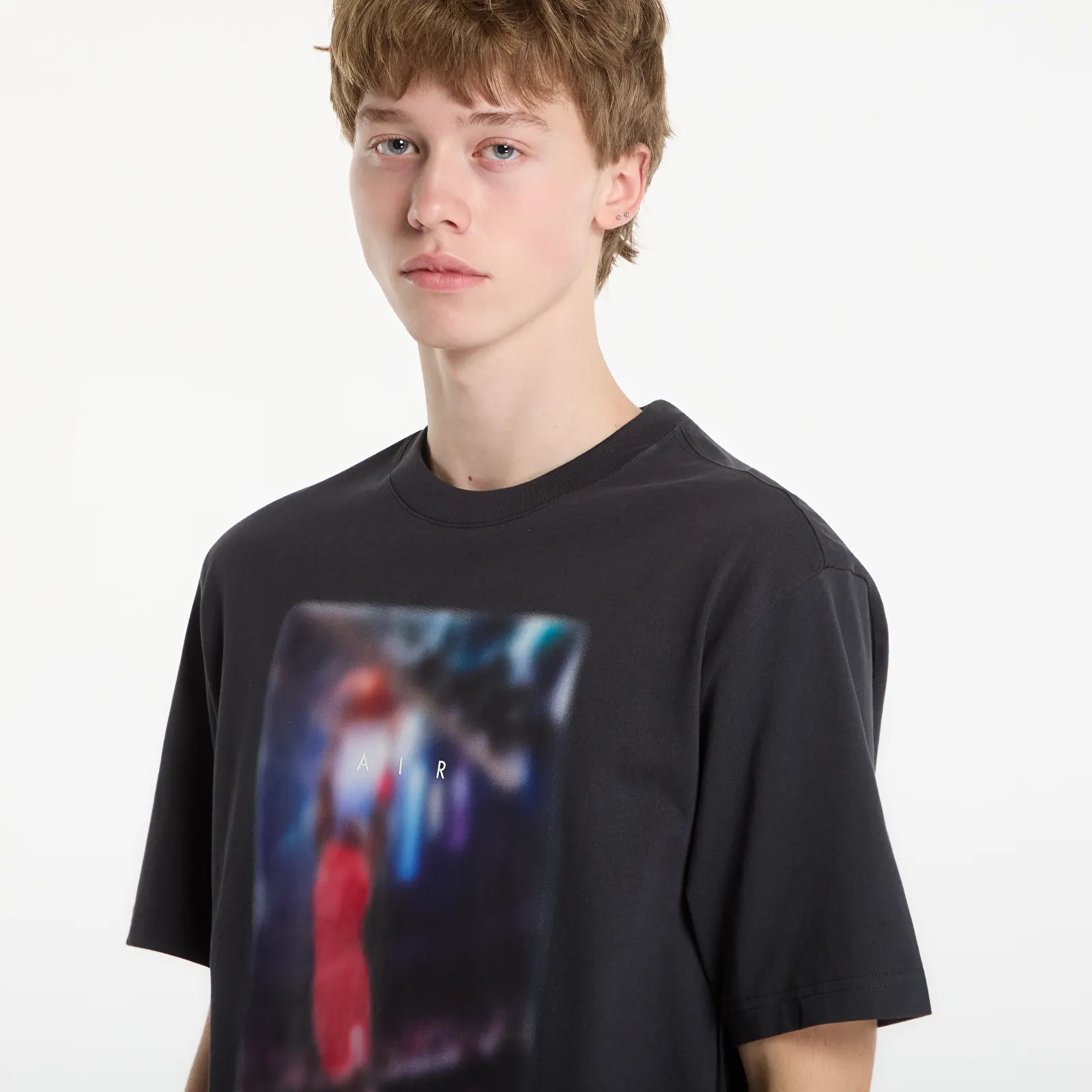 Pánske tričká Jordan Brooklyn T-Shirt Off Noir