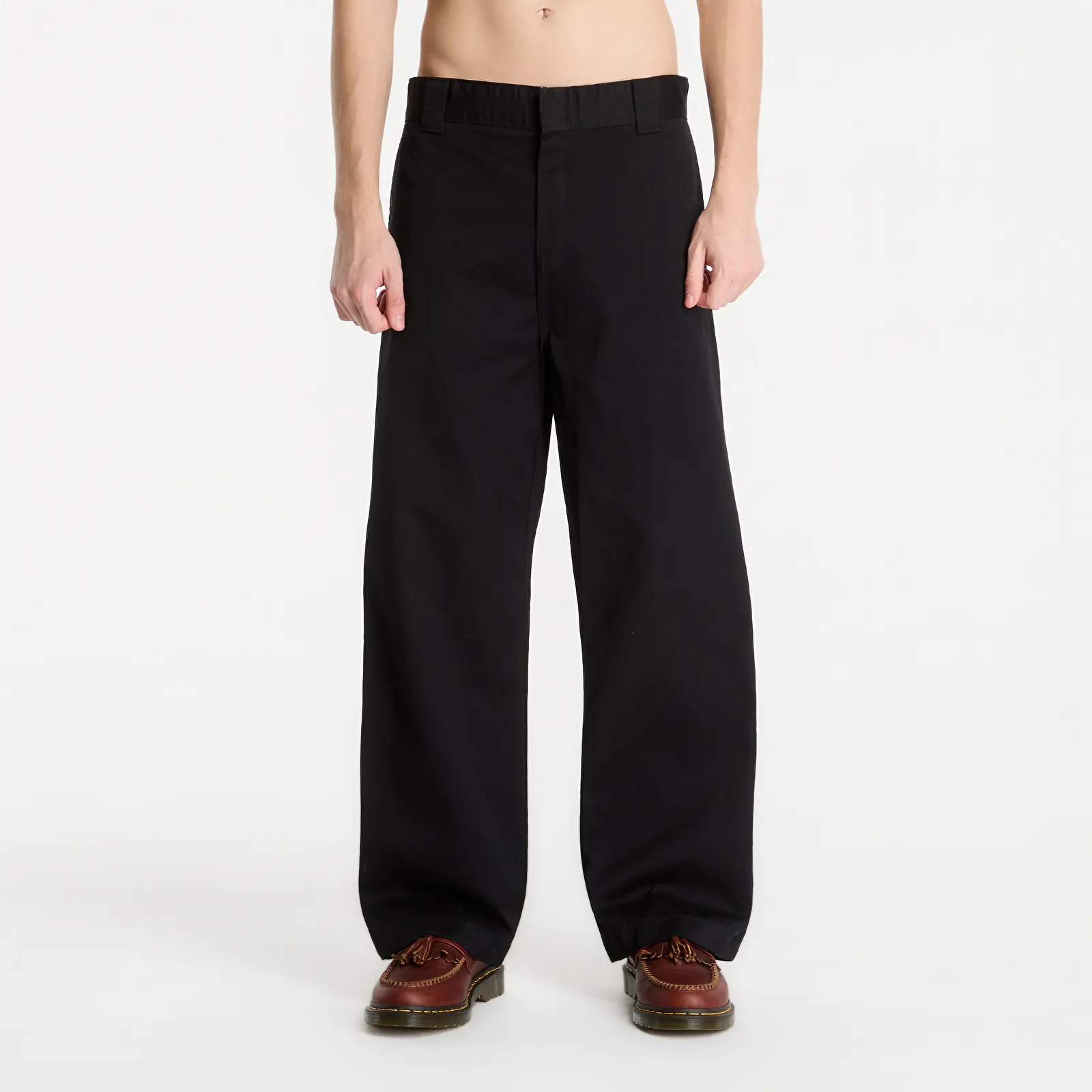 Pánské kalhoty Carhartt WIP OG Master Pant Black Rinsed