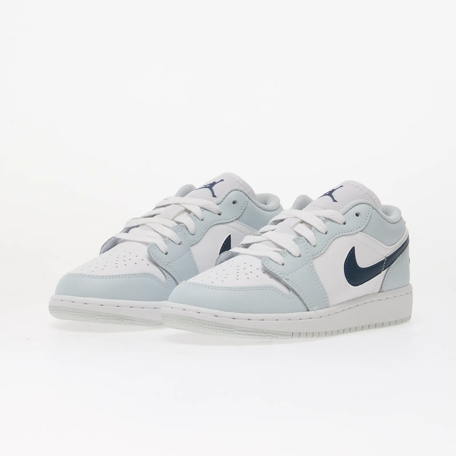 Scarpe e sneakers bambini Air Jordan 1 Low Kids White/ Squadron Blue-Aura