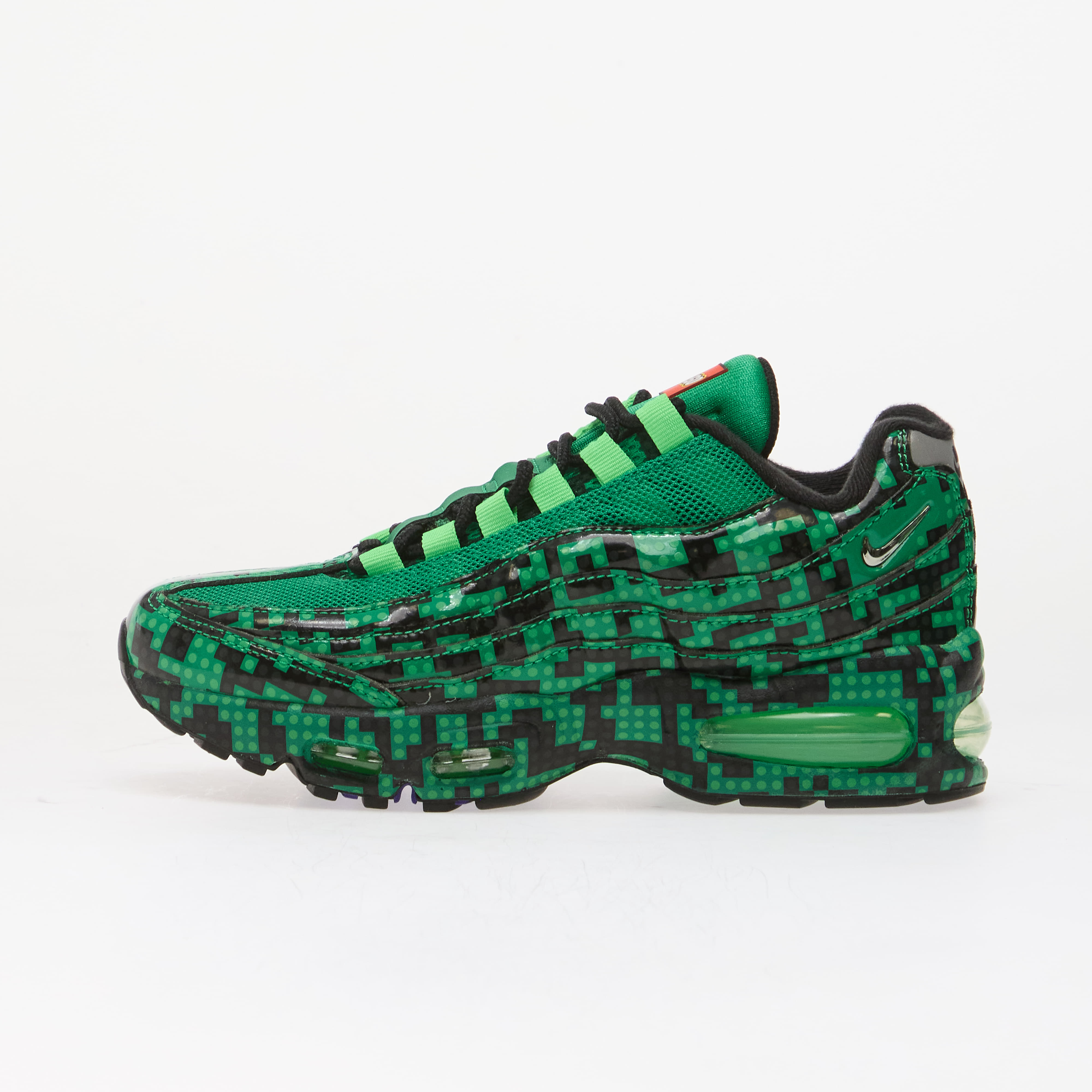 Nike x LEGO Air Max 95 Kids Lucky Green/ Metallic Silver-Black 4Y