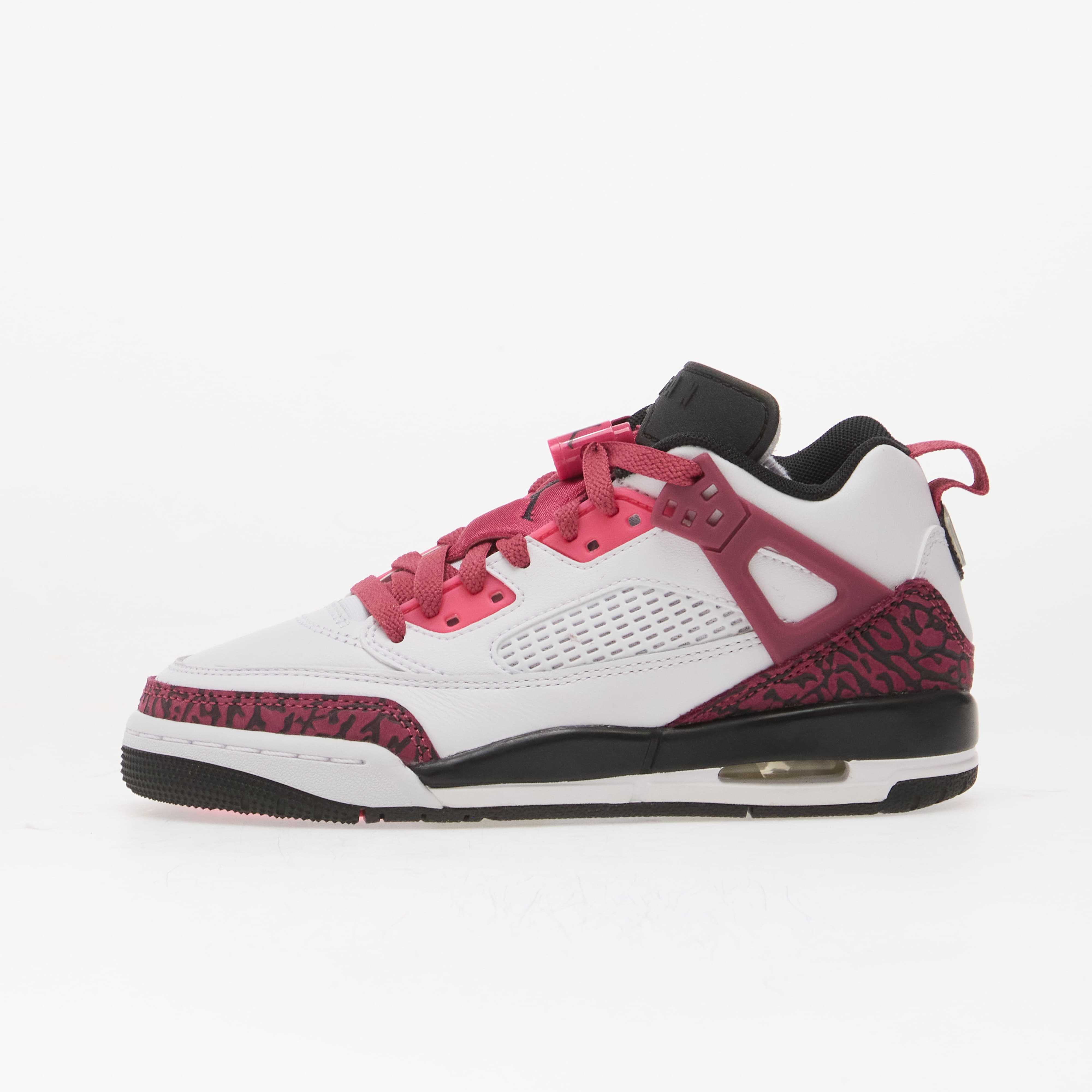 Jordan Spizike Low Kids White/ Off Noir-Sweet Beet-Desert Pink 4Y