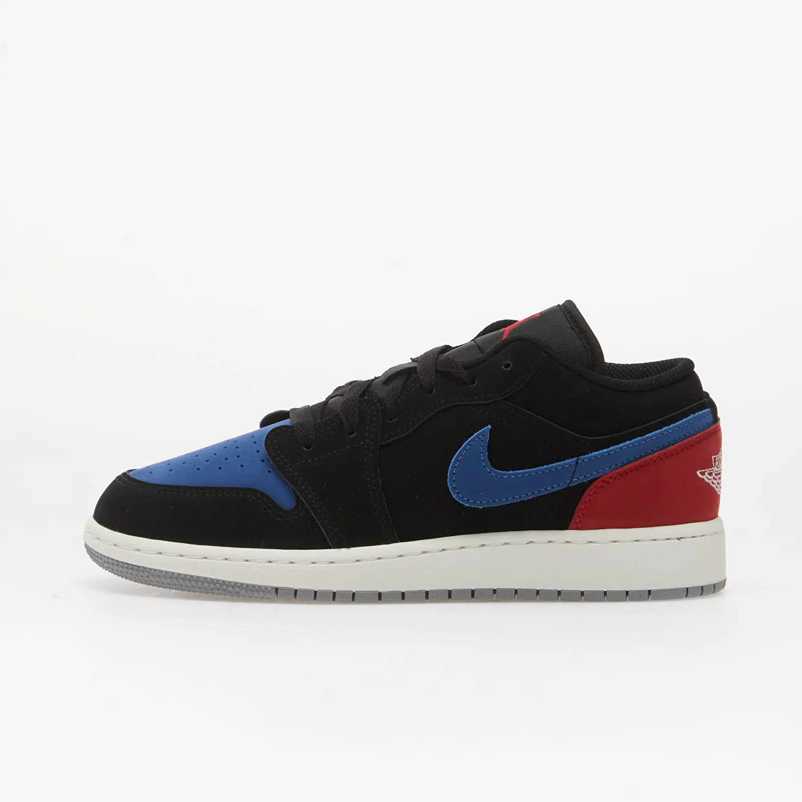 Buty dziecięce Air Jordan 1 Low Kids Black/ Summit White-True Blue-Varsity Red