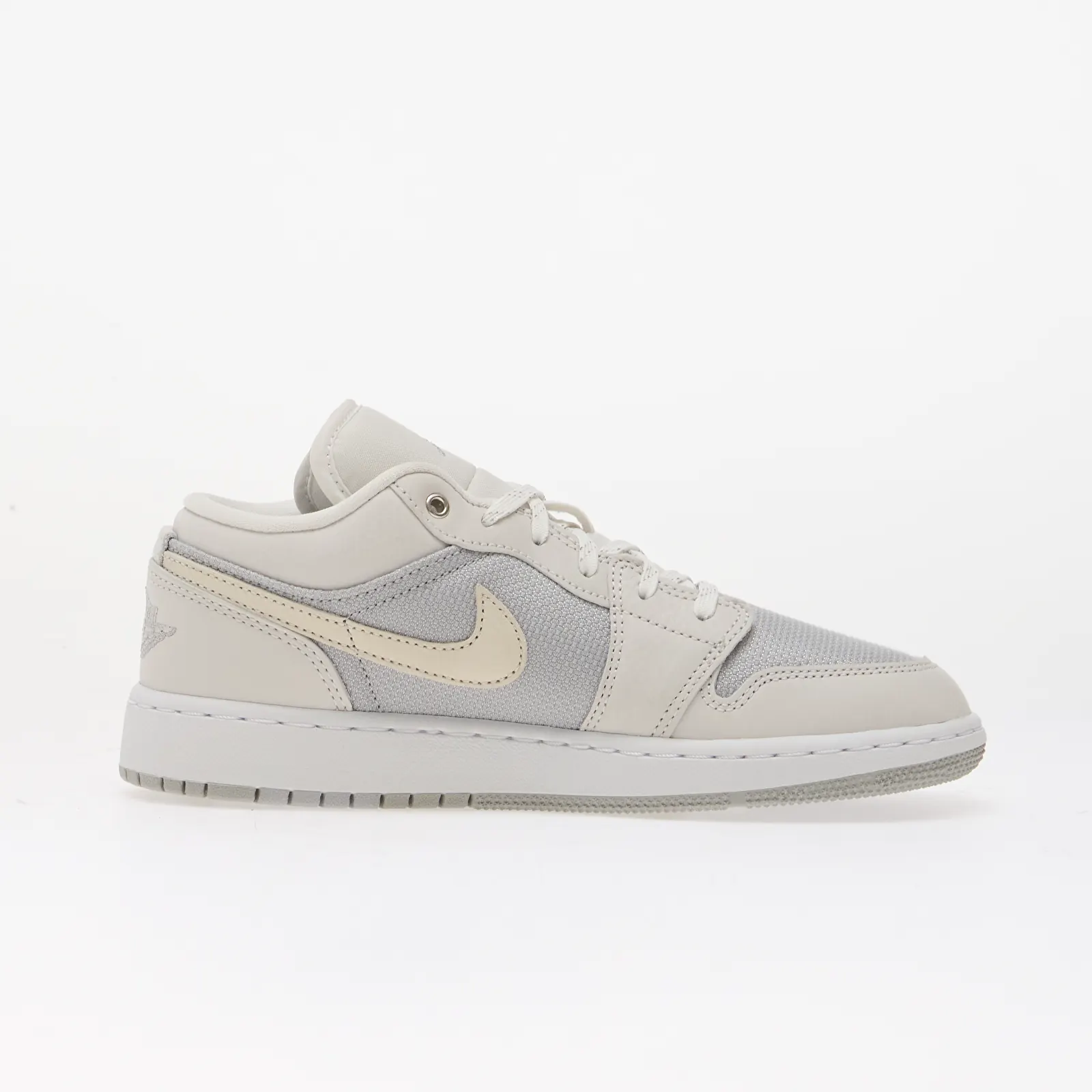 Scarpe e sneakers bambini Air Jordan 1 Low SE Kids Off White/ Lt Smoke Grey-Soft Pearl