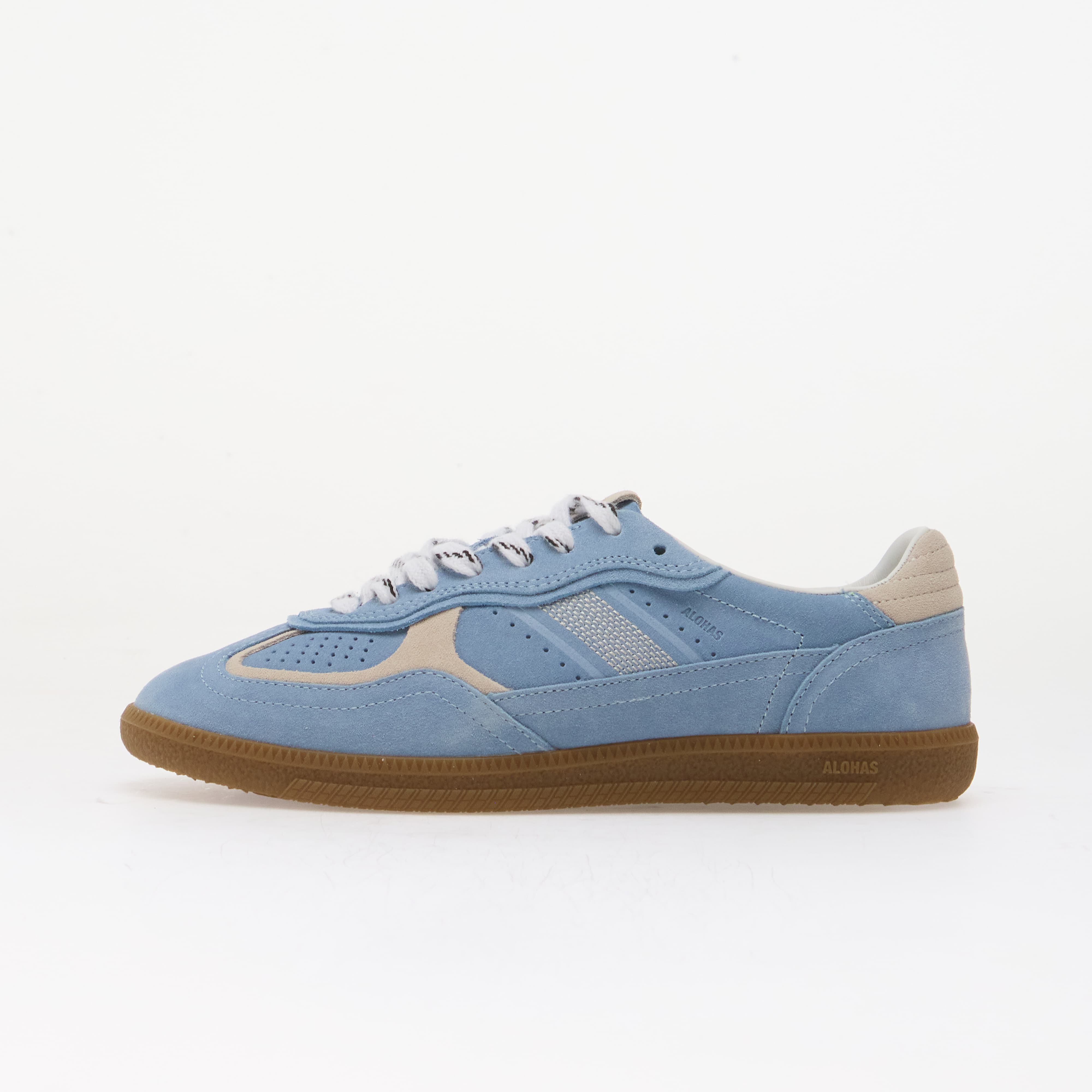 Сникърси Alohas Tb.490 Rife Cornflower Blue Cream Leather Sneakers Blue EUR 39