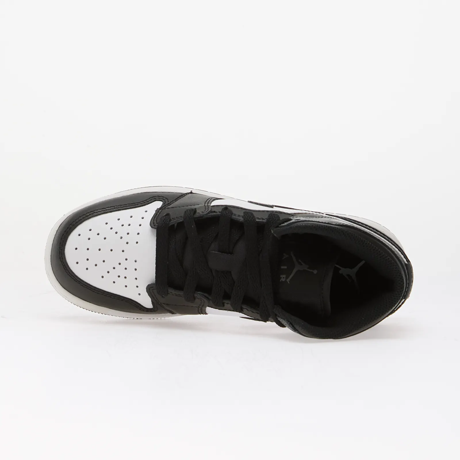 Bērnu kedas un apavi Air Jordan 1 Mid Kids Black/ Iron Grey-White