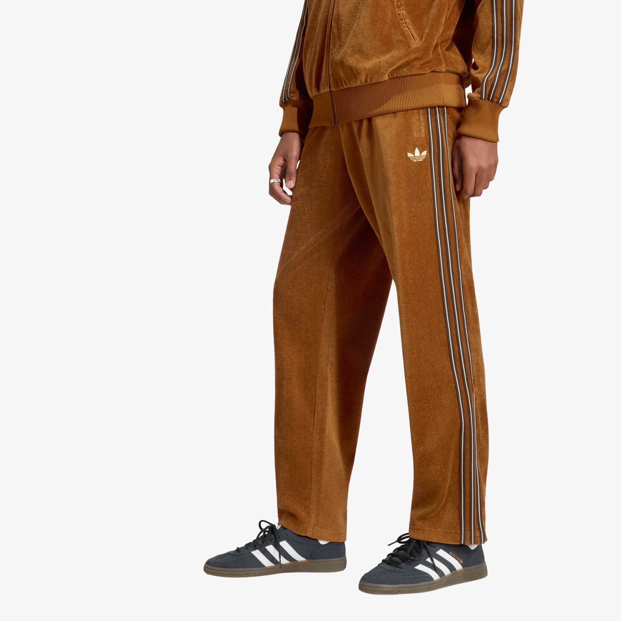 Потници adidas Firebird Velour Track Pants Dusky Bronze XL