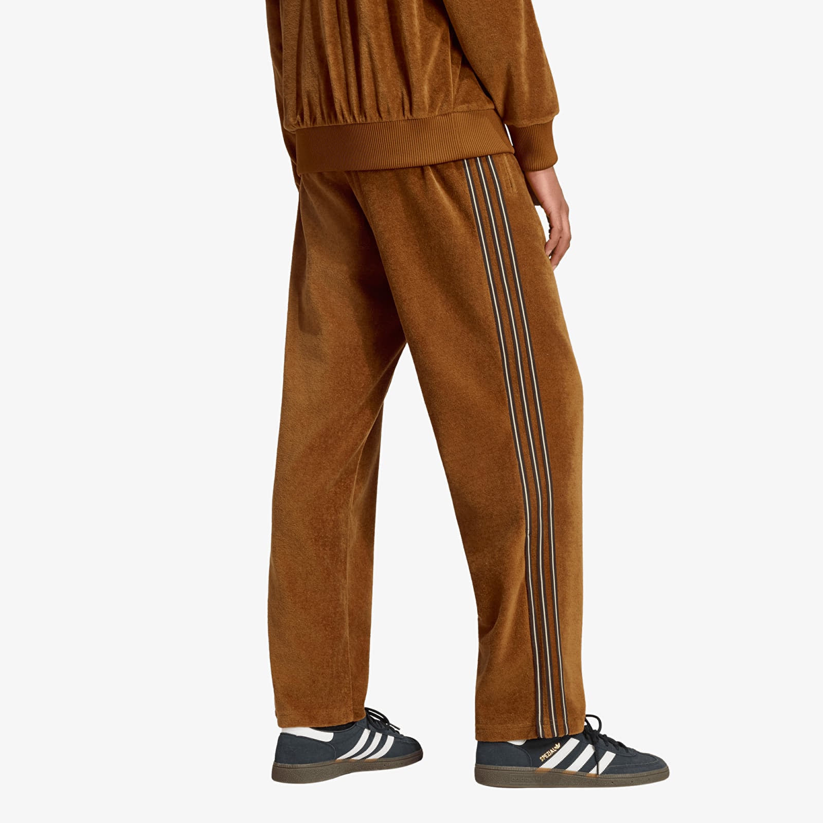 Мужские спортивные штаны adidas Firebird Velour Track Pants Dusky Bronze