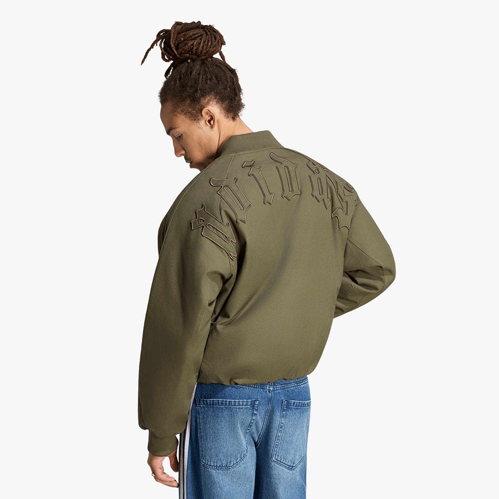 Kavajer för män adidas SST TT Canvas Jacket Olive Strata