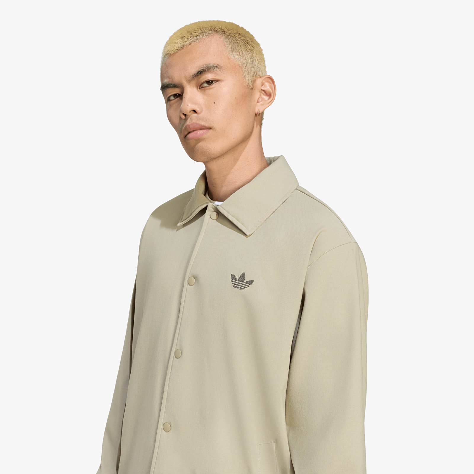 Men's jackets adidas Originals Coaches Jacket Silver Pebble