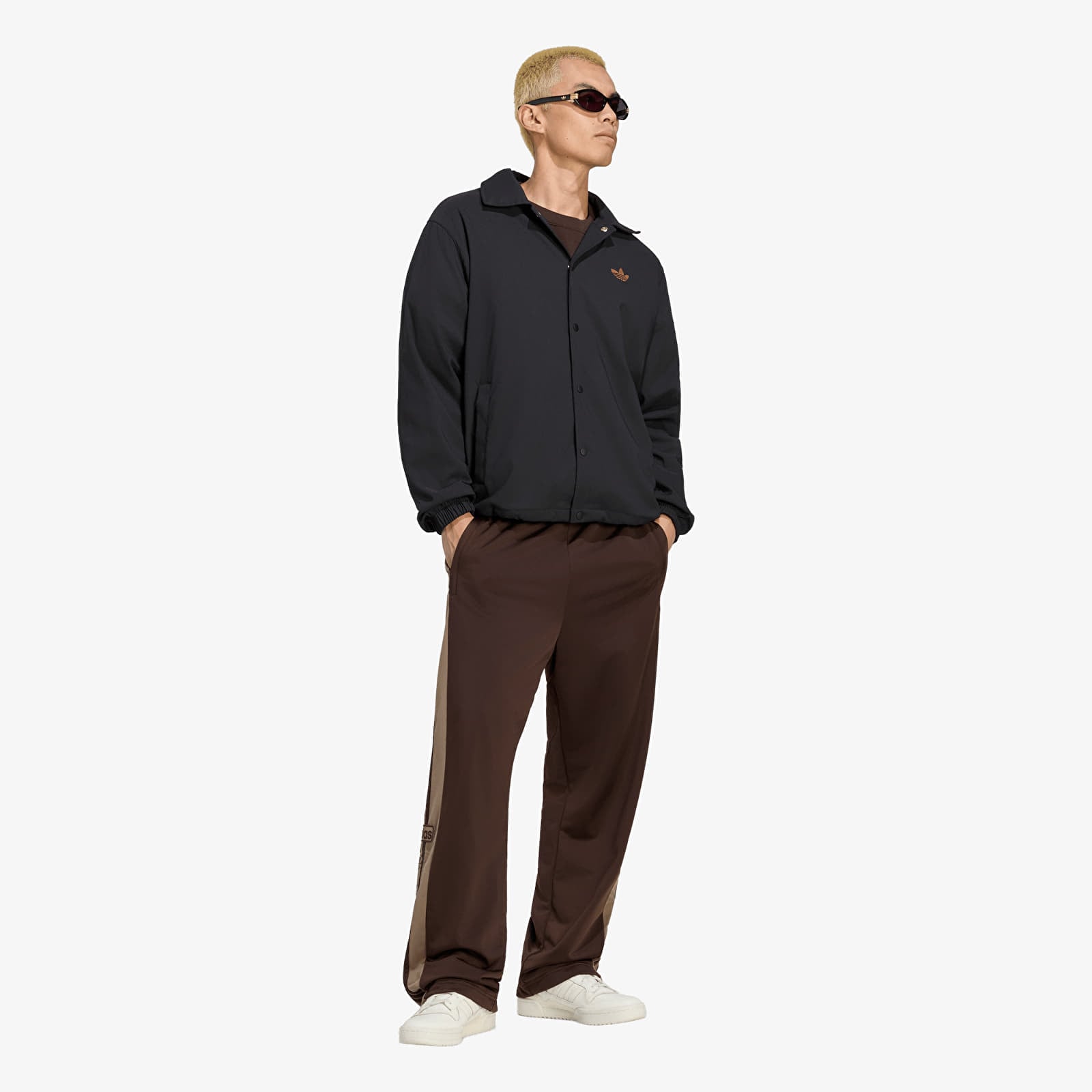 Herenjassen adidas Originals Coaches Jacket Black