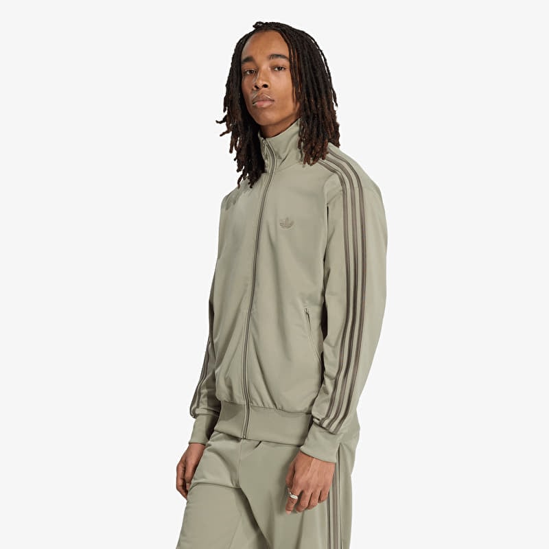 Sweatshirt adidas Firebird Track Jacket Silver Pebble