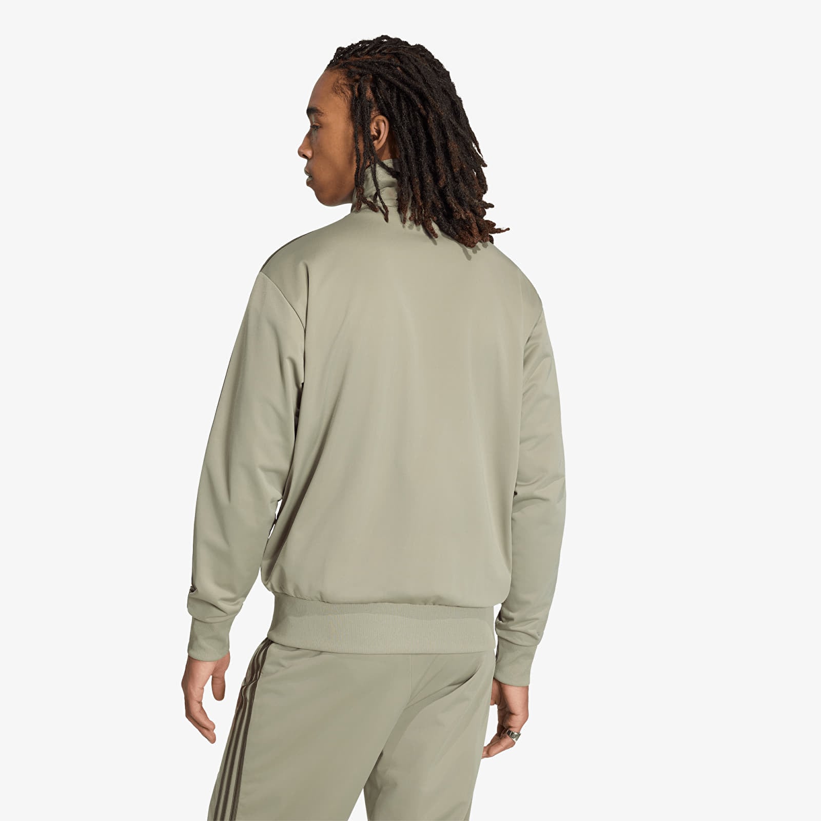 Мужские худи adidas Firebird Track Jacket Silver Pebble