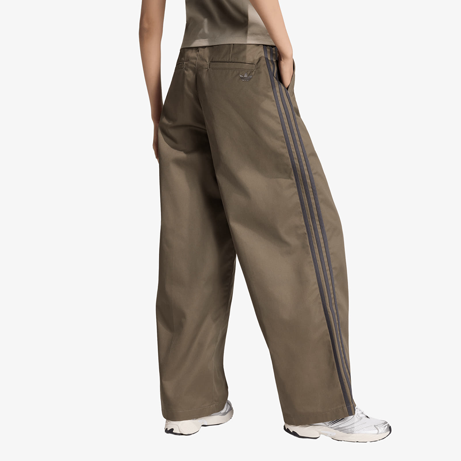 Ženske hlače adidas Tailored Pants Branch/ Utility Black