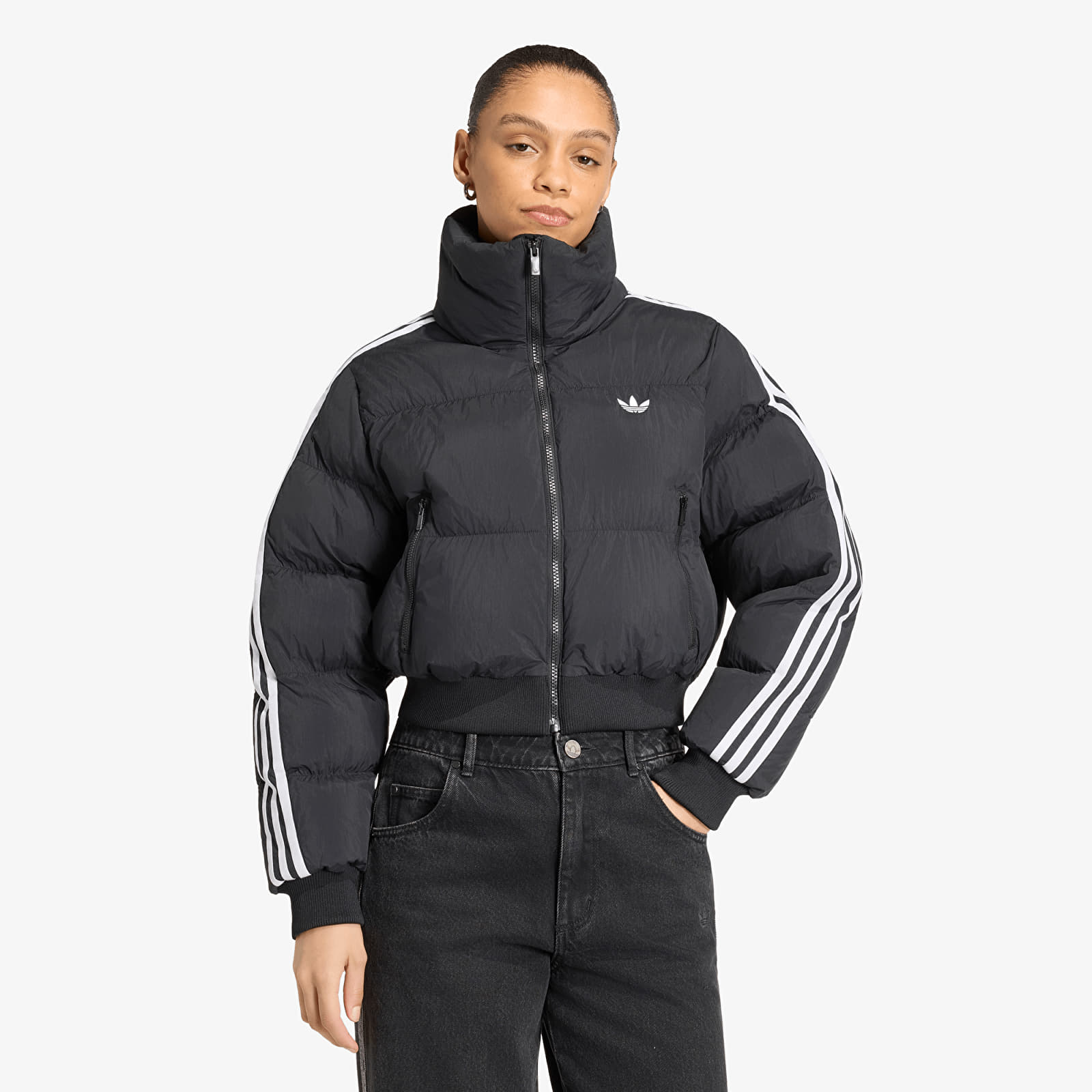 Jackets adidas Adicolor Short Puffer Jacket Black