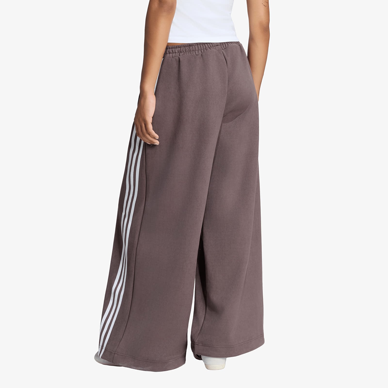 Women's Trousers adidas Adilenium Season 6 Faux Suede Track Pant Aurora Coffee