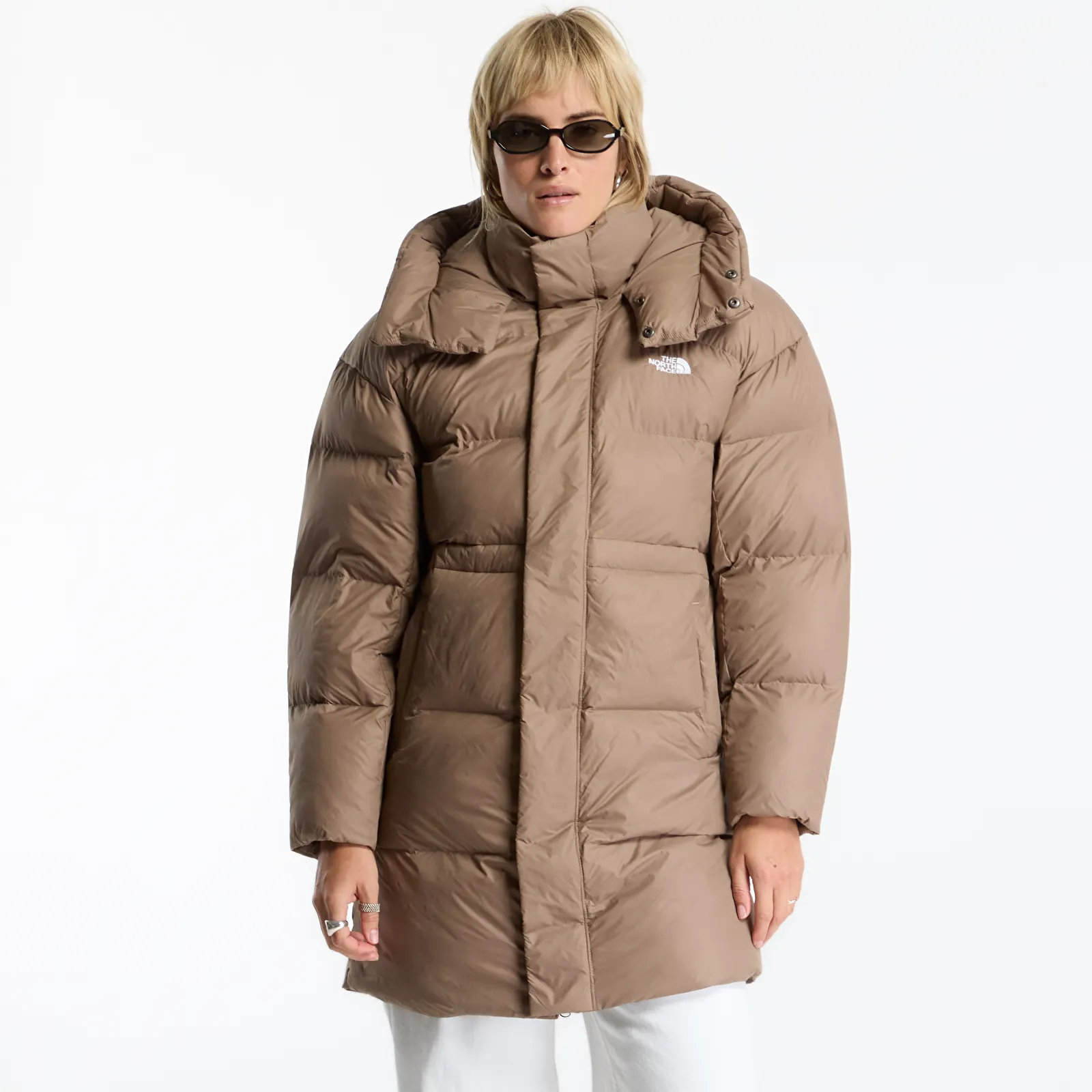 Women's Down Jackets The North Face Puffer Oversize Parka Garnet