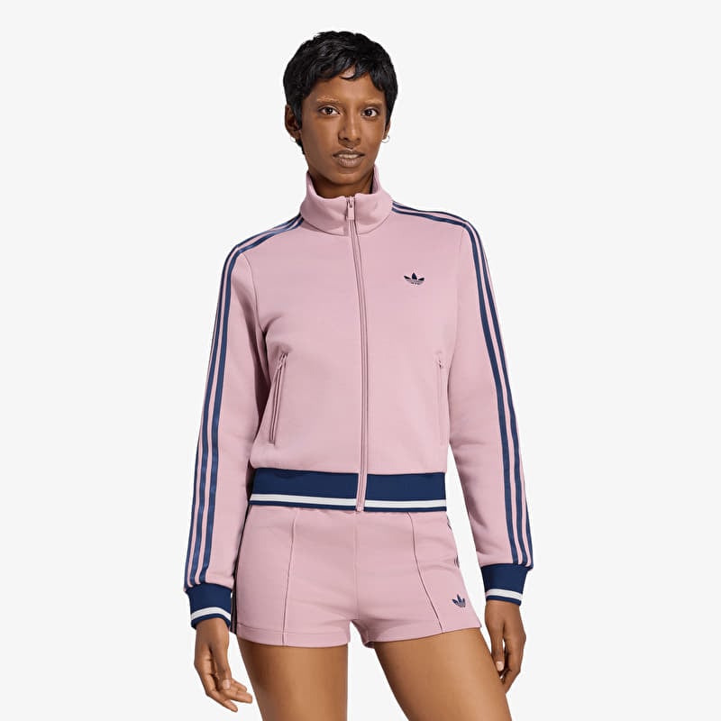 Толстовка adidas Engineered Rib Firebird Track Top Magic Mauve/ Night Indigo/ Grey Two
