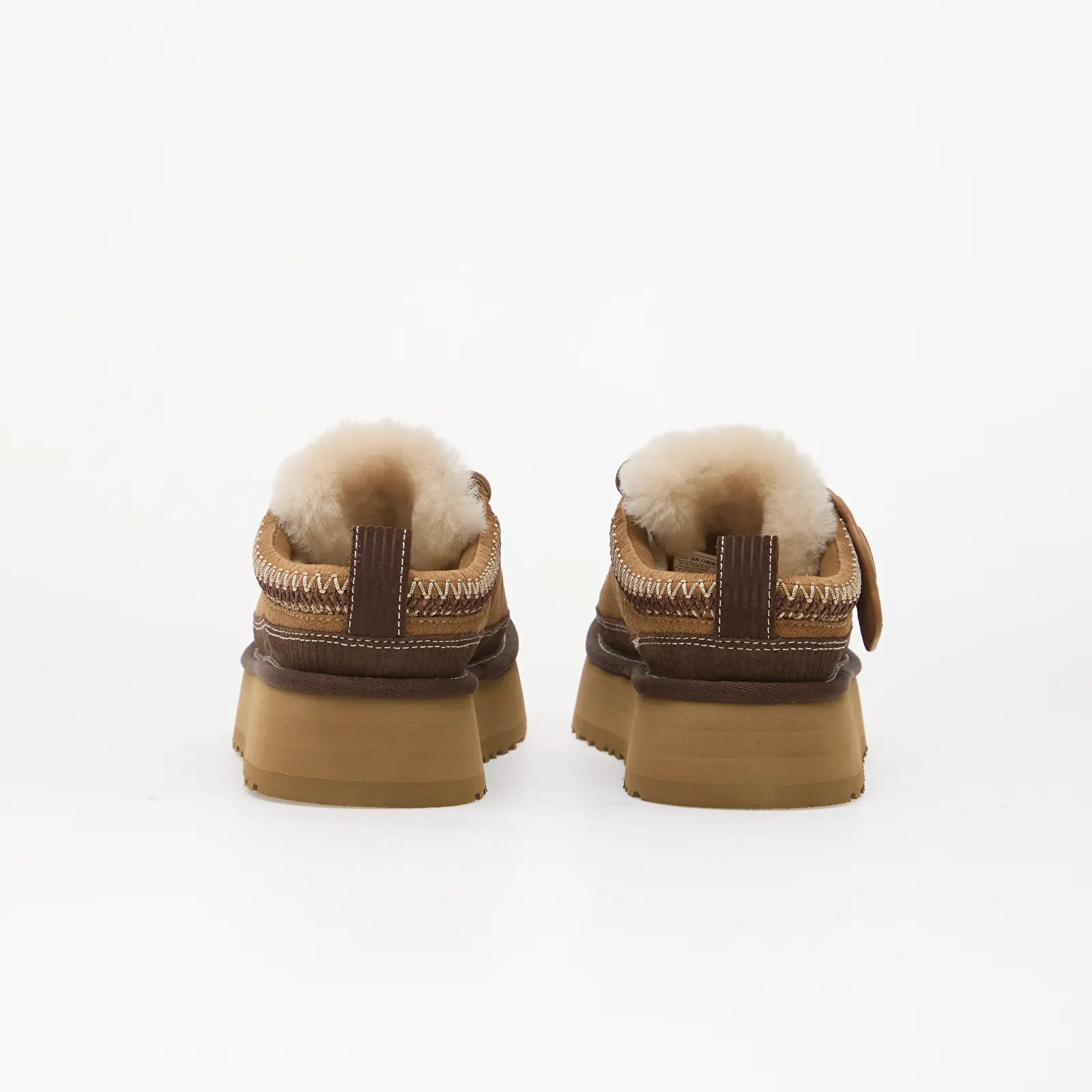 Zapatillas mujer UGG W Heritage Lace-Up Slipper Chestnut