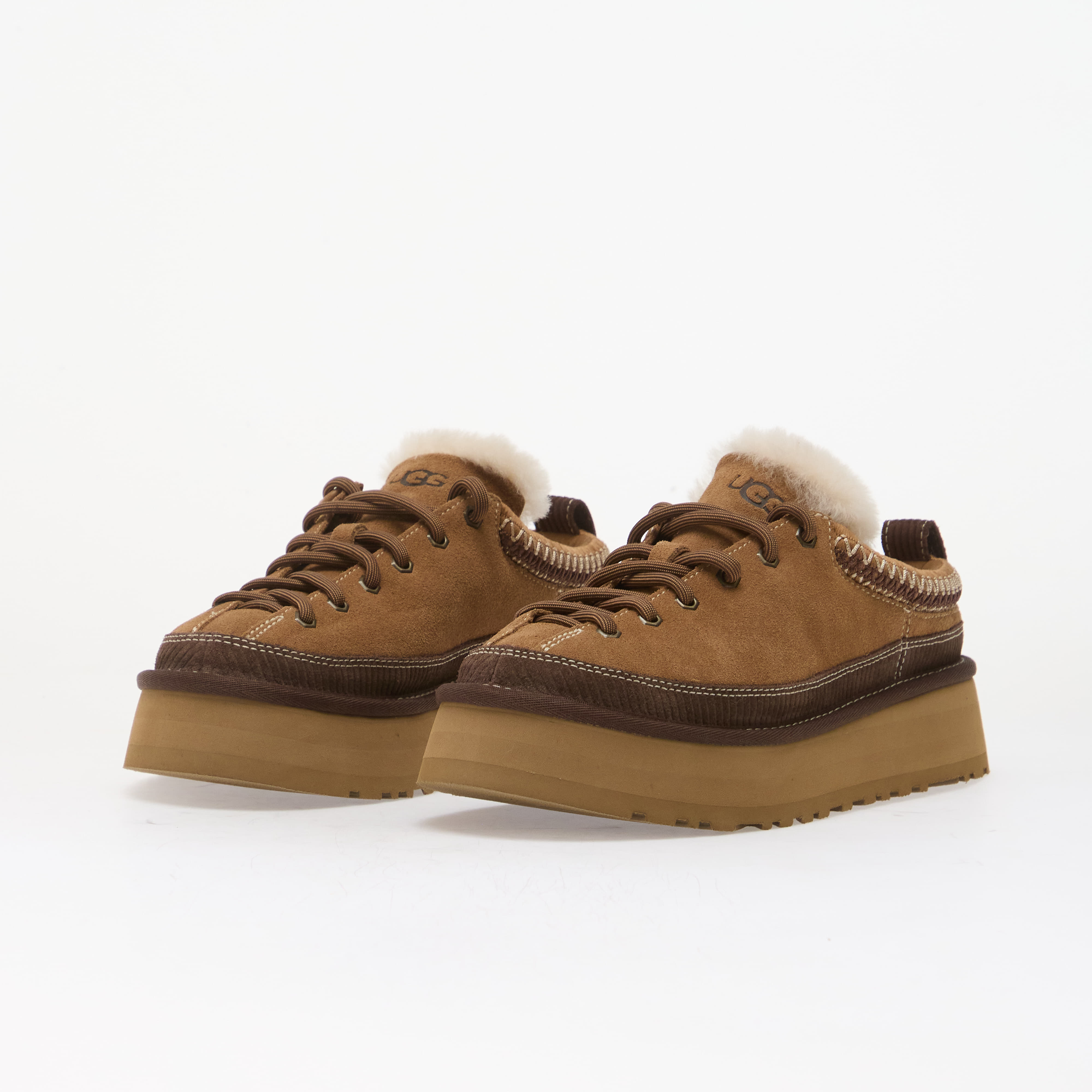UGG Sneakers UGG W Heritage Lace-Up Slipper Chestnut EUR 39 - 6