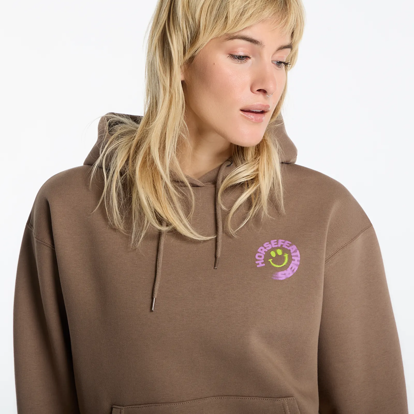 Gensere for kvinner Horsefeathers Nevra Sweatshirt Fossil