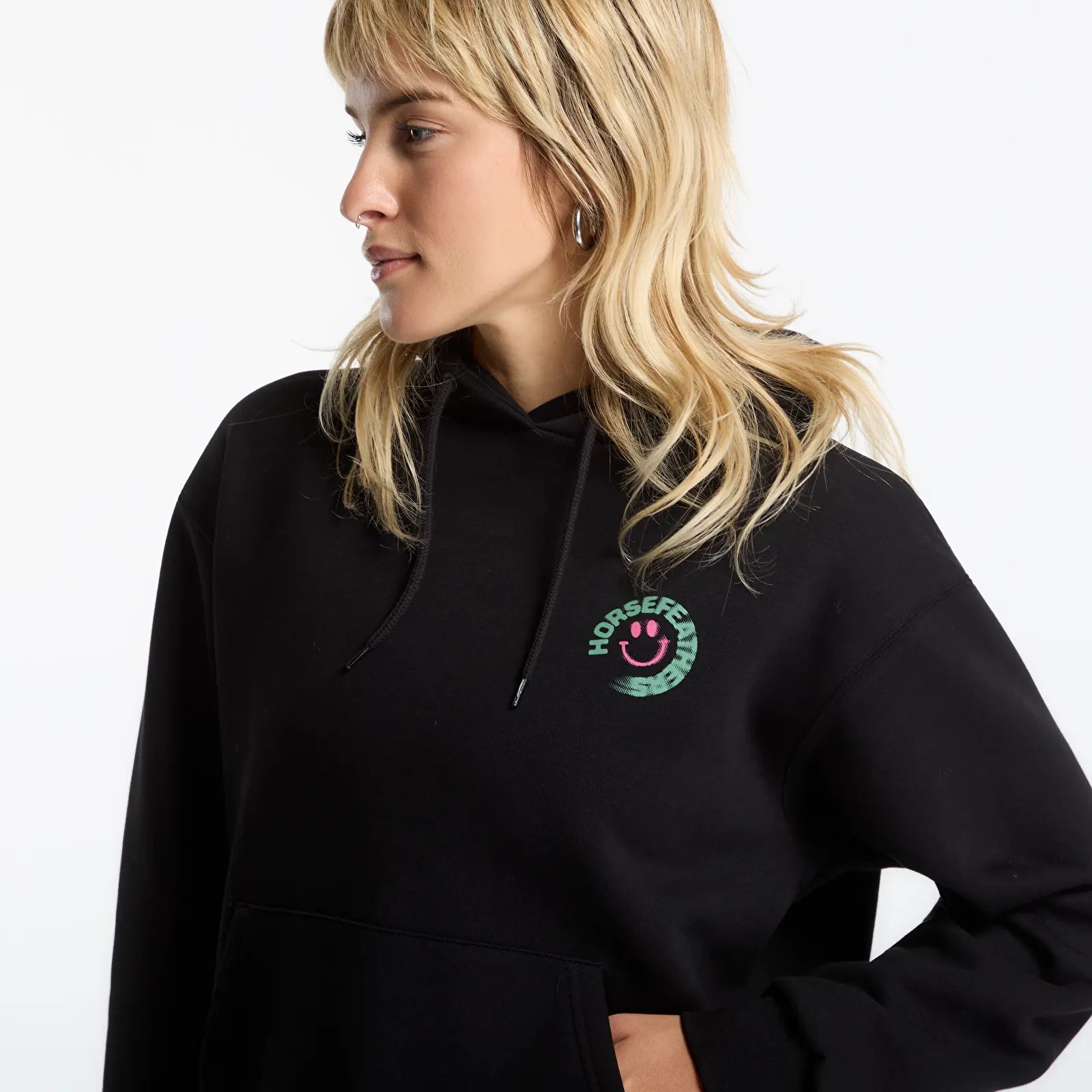 Ženski hoodiji Horsefeathers Nevra Sweatshirt Black