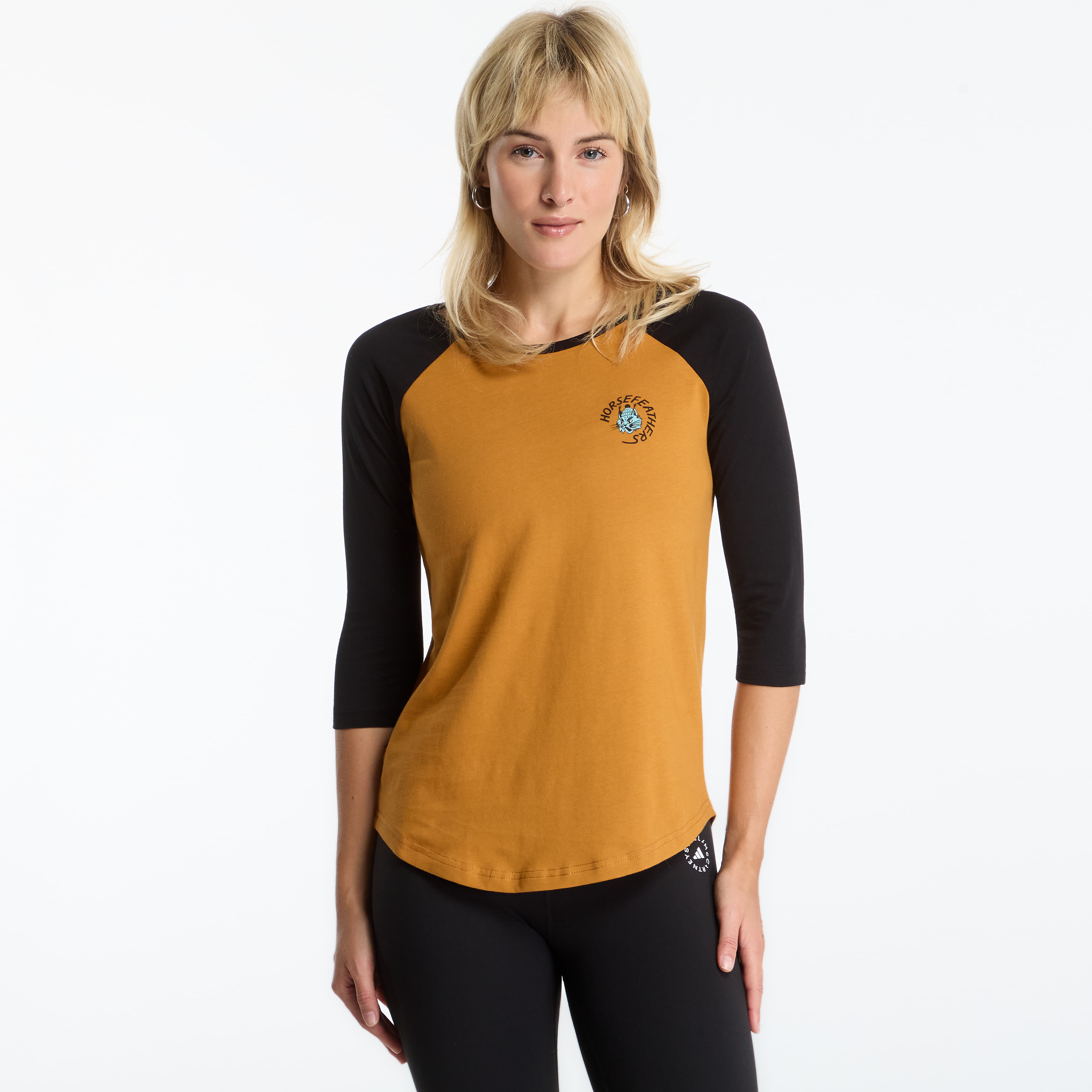 Тениска Horsefeathers Zalva Top Pumpkin M