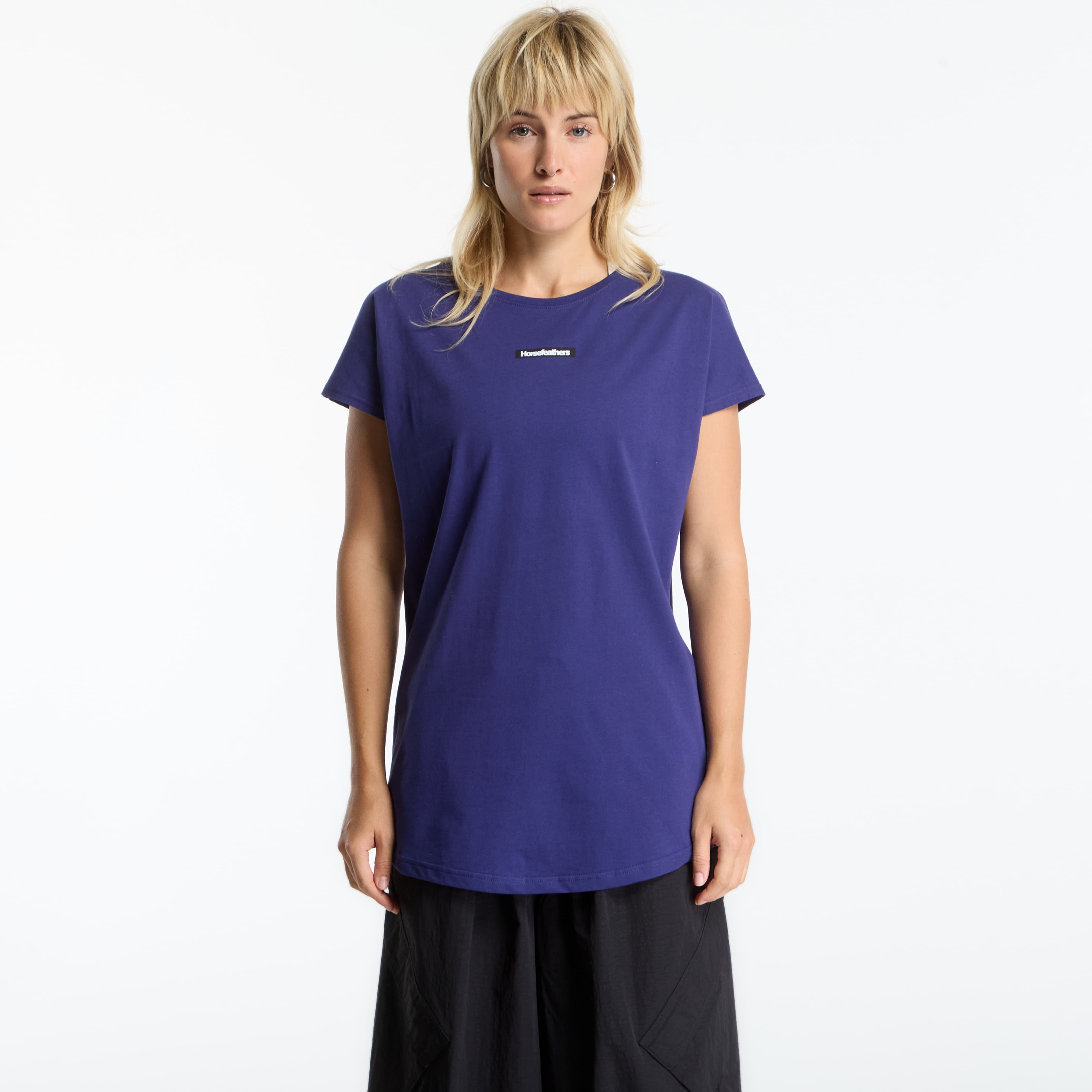 Тениска Horsefeathers Neda Top Royal Blue M