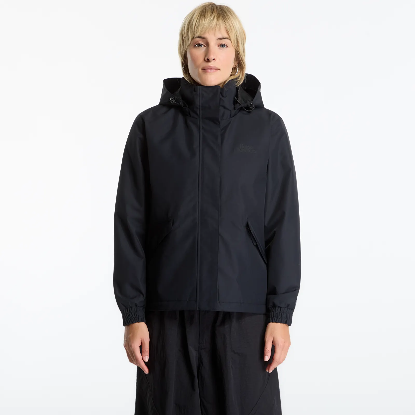 Ženske jakne Horsefeathers Niwe Jacket Black