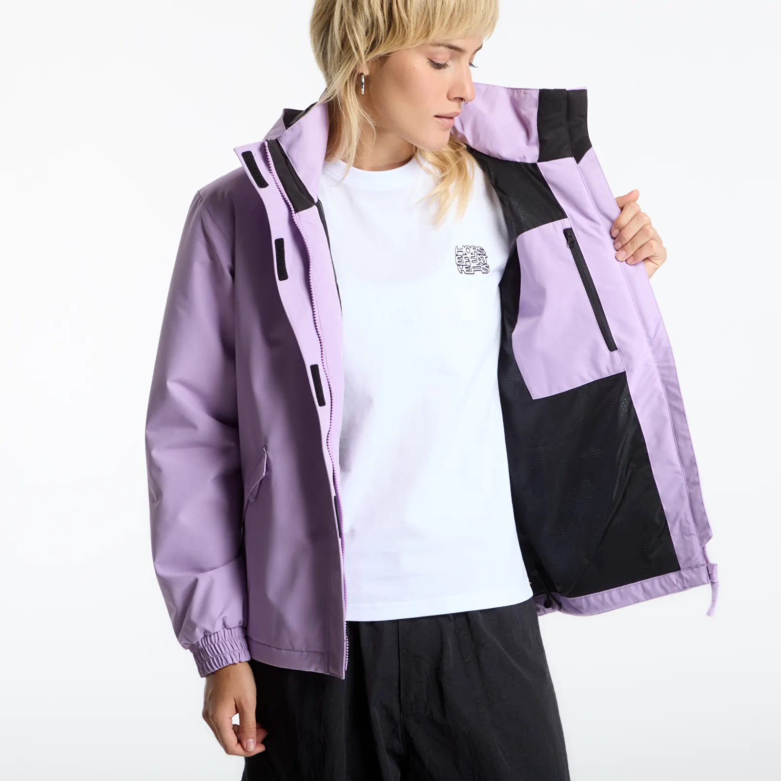 Ženske jakne Horsefeathers Niwe Jacket Lila