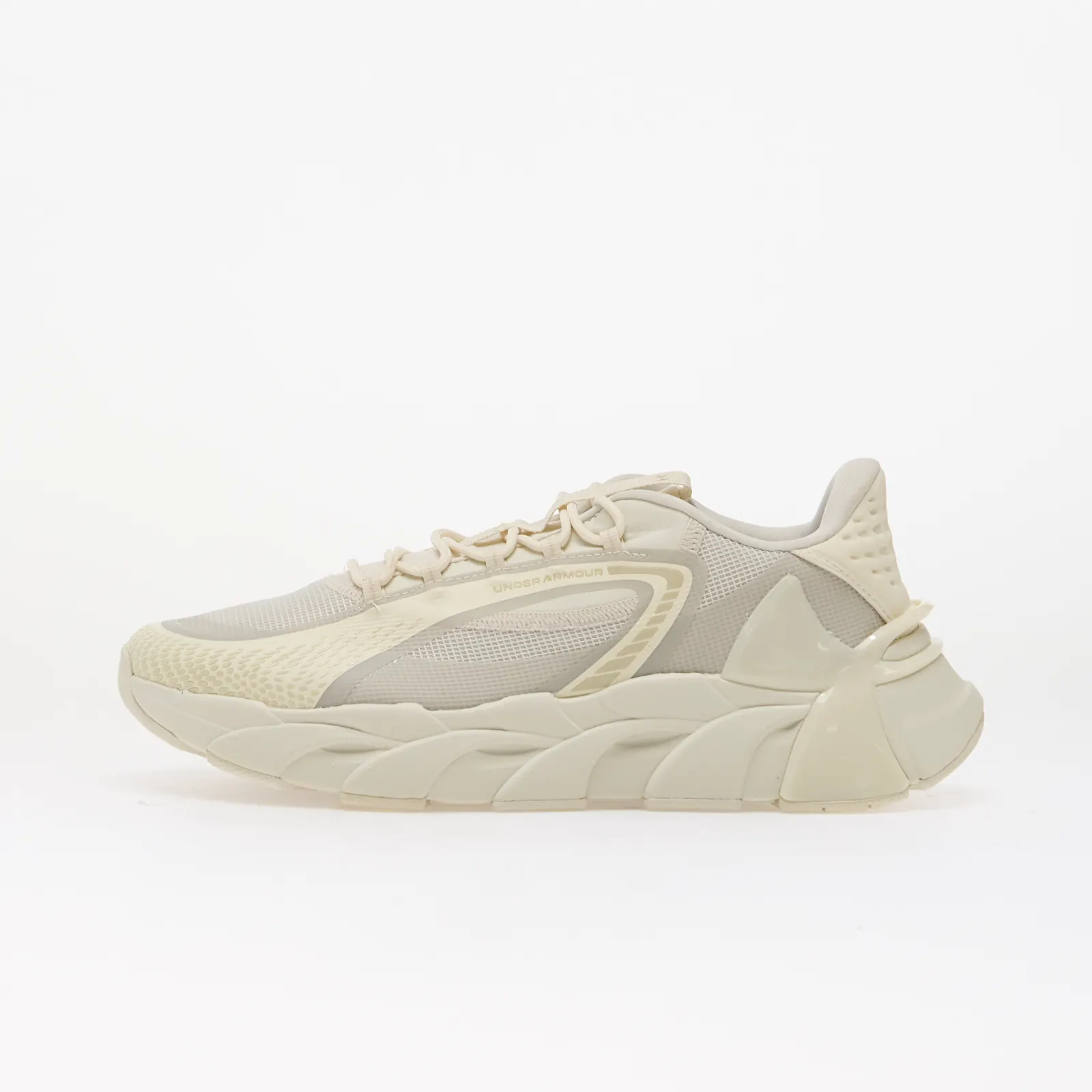 Pánské tenisky a boty Under Armour HB Trainer Sport Summit White/ Stone/ Metallic Cristal Gold