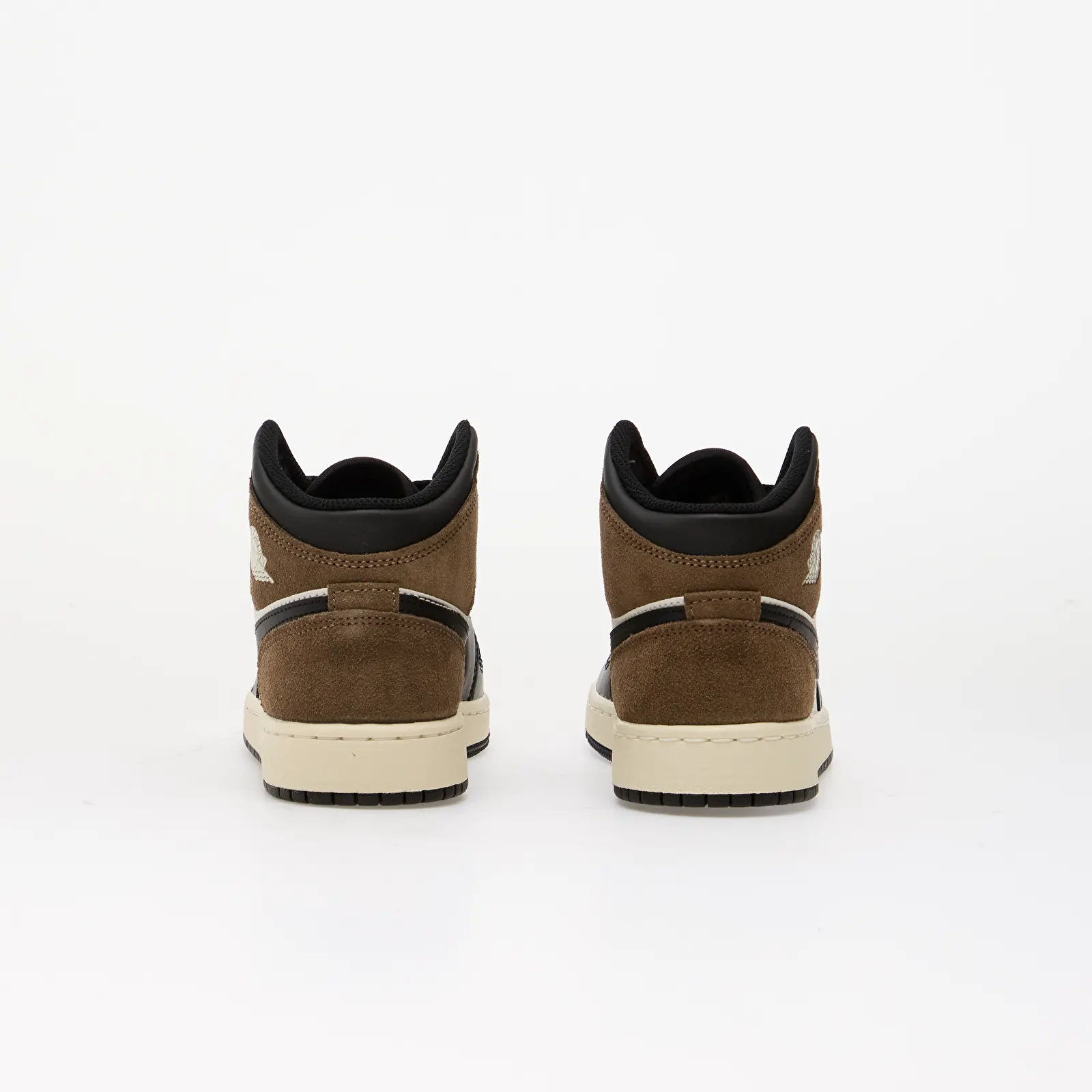 Dječje tenisice i obuća  Air Jordan 1 Mid Kids Black/ Phantom-Palomino-University Red