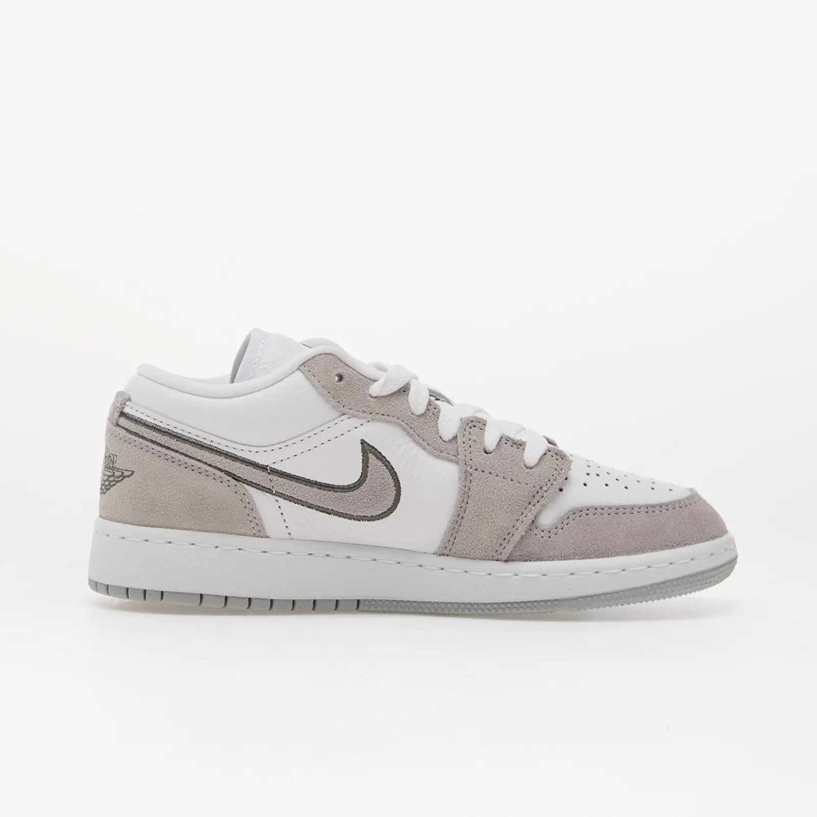 Dětské tenisky a boty Air Jordan 1 Low SE Kids White/ Wolf Grey-Iron Grey