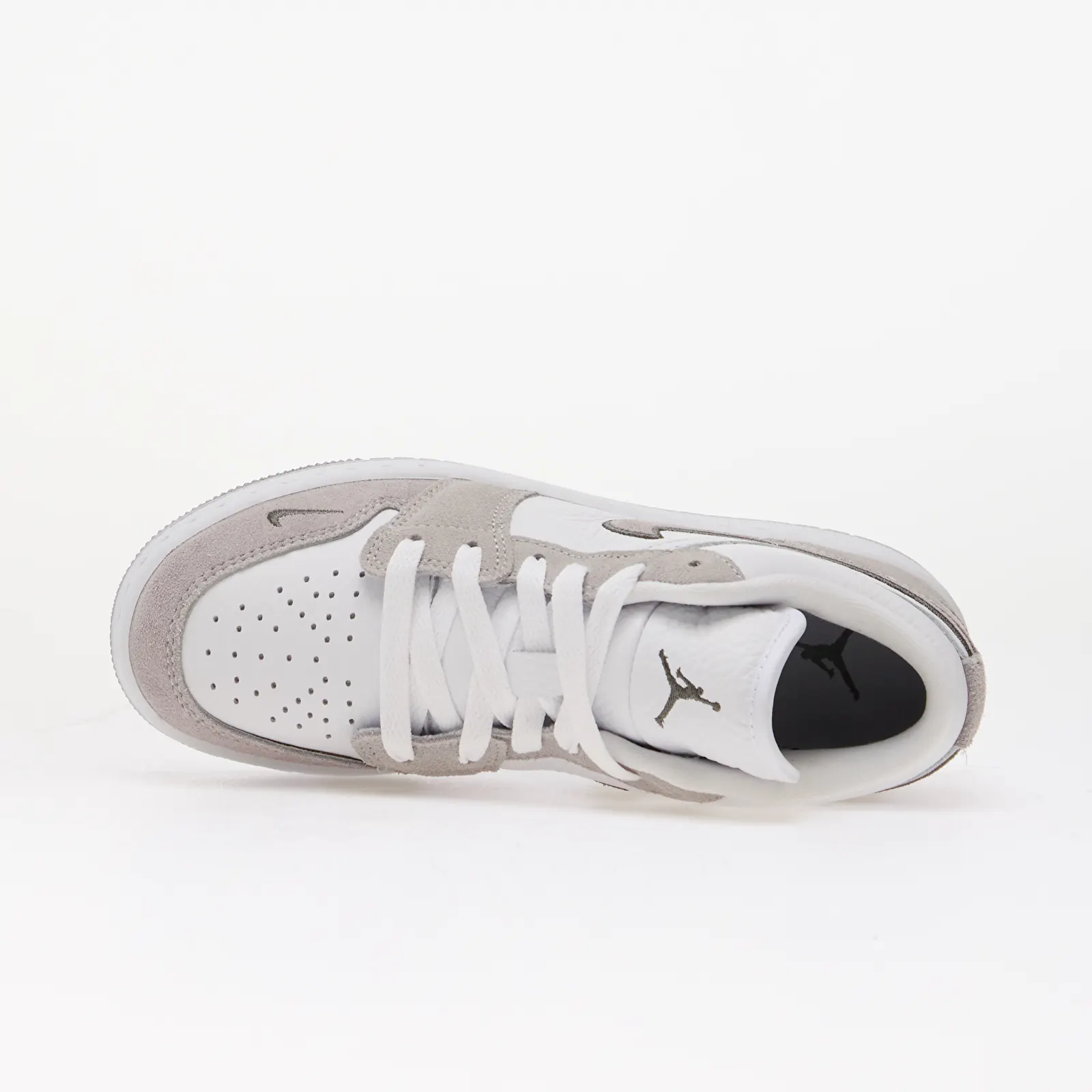 Dětské tenisky a boty Air Jordan 1 Low SE Kids White/ Wolf Grey-Iron Grey