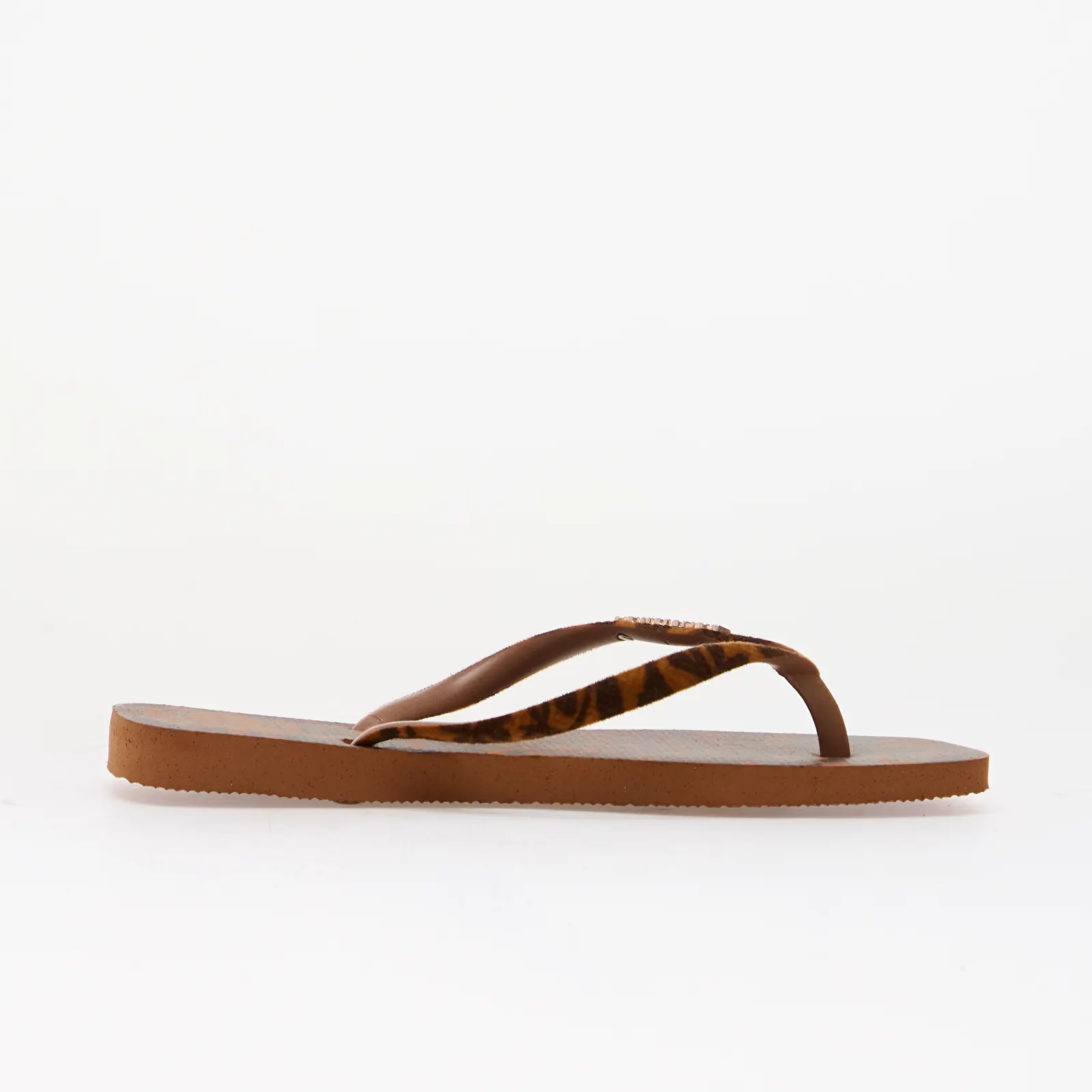 Claquettes femme Havaianas Square Velvet Rust