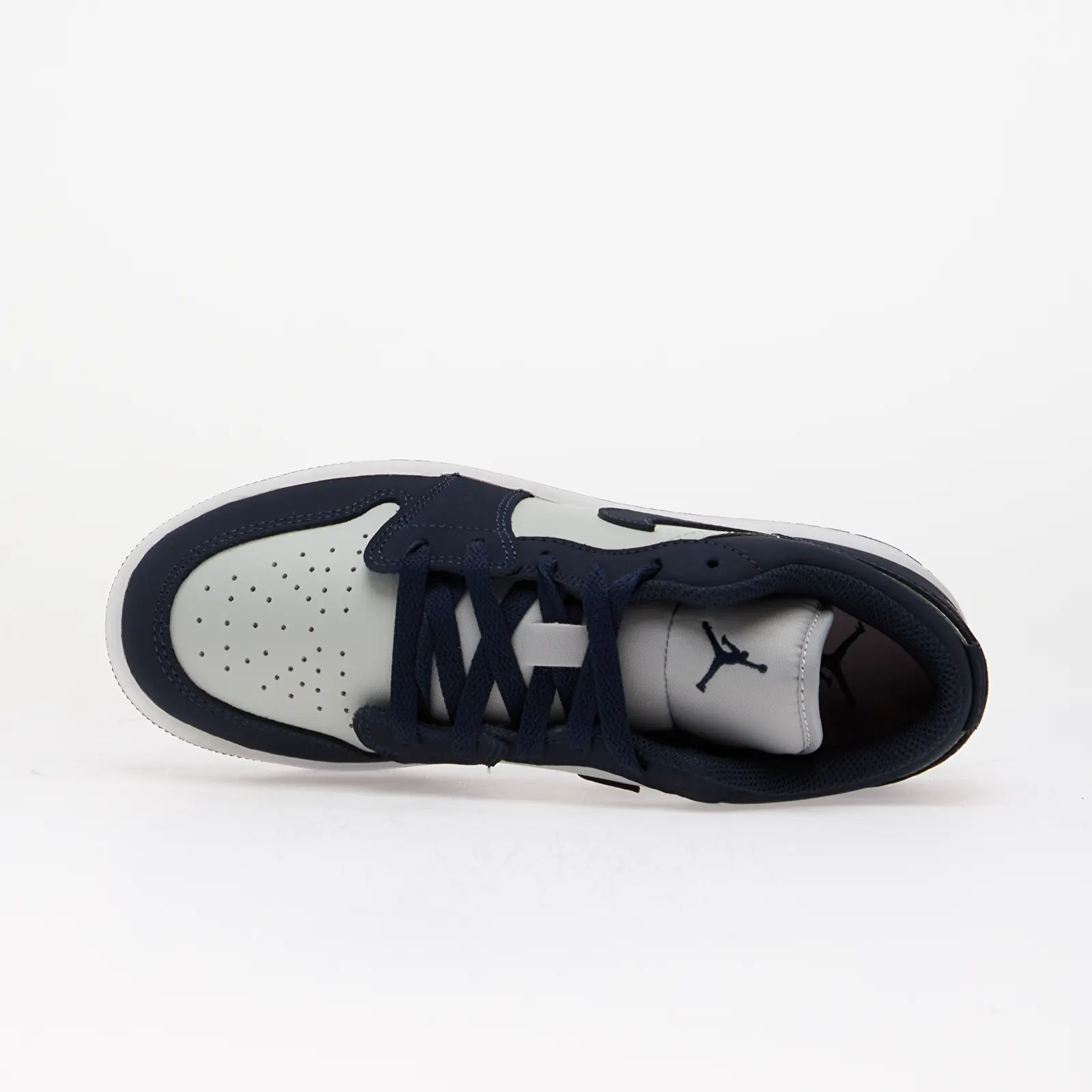 Detské tenisky a topánky Air Jordan 1 Low Kids Obsidian/ Obsidian-Grey Fog-Pink Foam