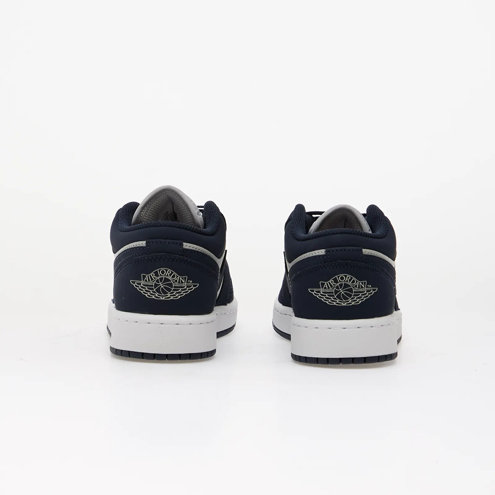 Detské tenisky a topánky Air Jordan 1 Low Kids Obsidian/ Obsidian-Grey Fog-Pink Foam