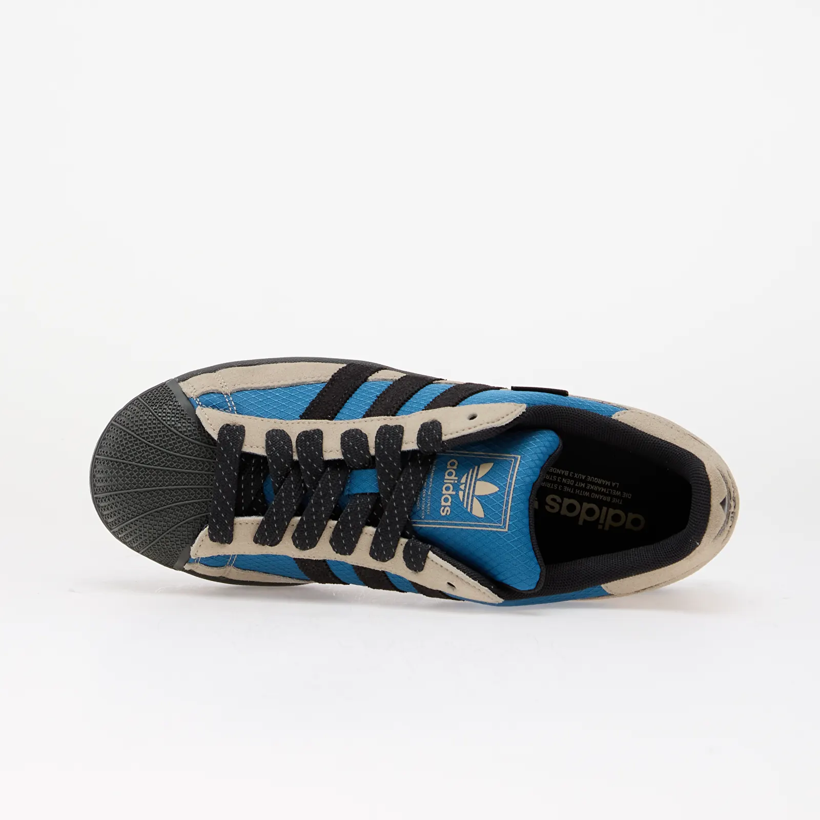 Мужские кроссовки adidas Superstar II Dusky Ink/ Wonder Beige/ Grey Five
