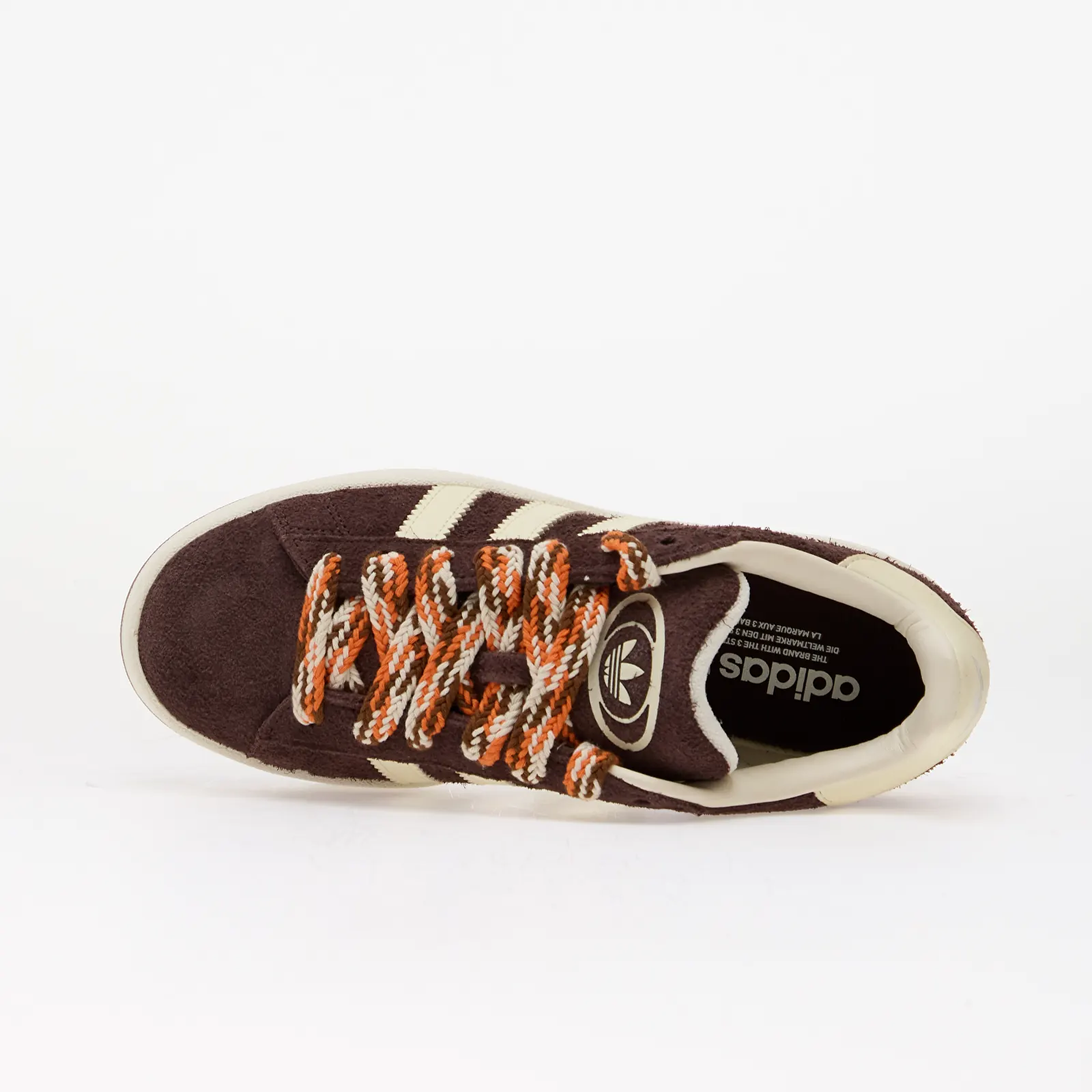 Sneakerși pentru femei adidas Campus 00s Shadow Brown/ Ivory/ Craft Orange