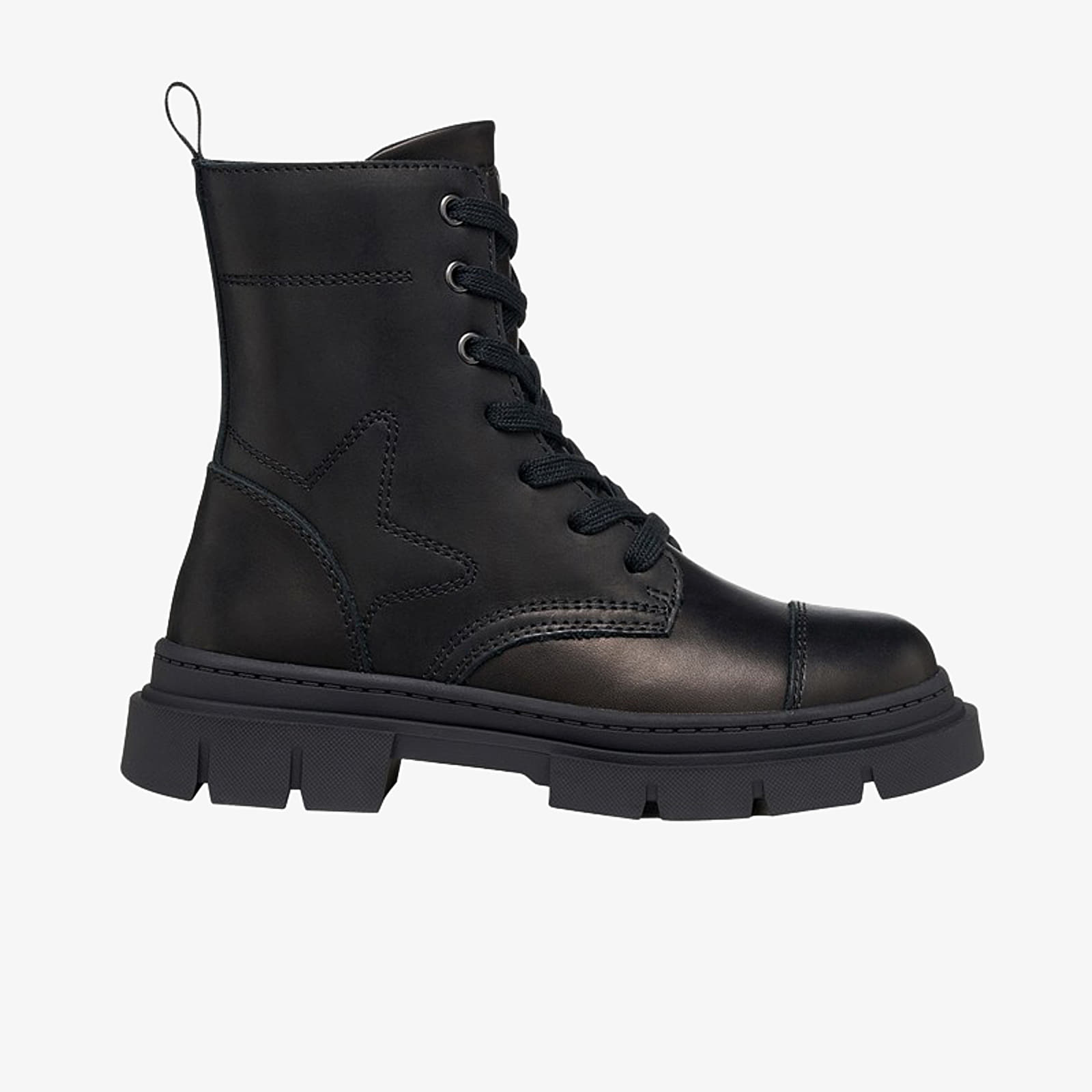 Joggesko og sko for barn Geox Kids Karsyn Black