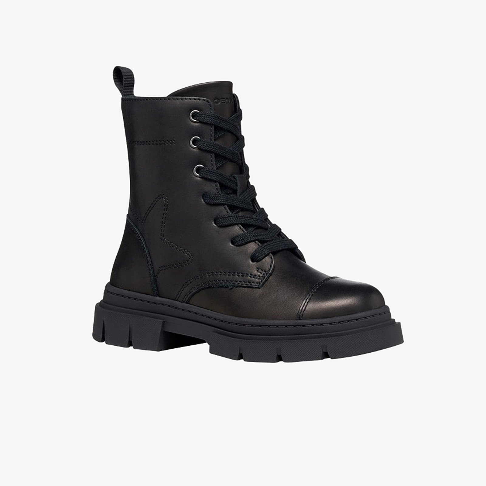 Joggesko og sko for barn Geox Kids Karsyn Black