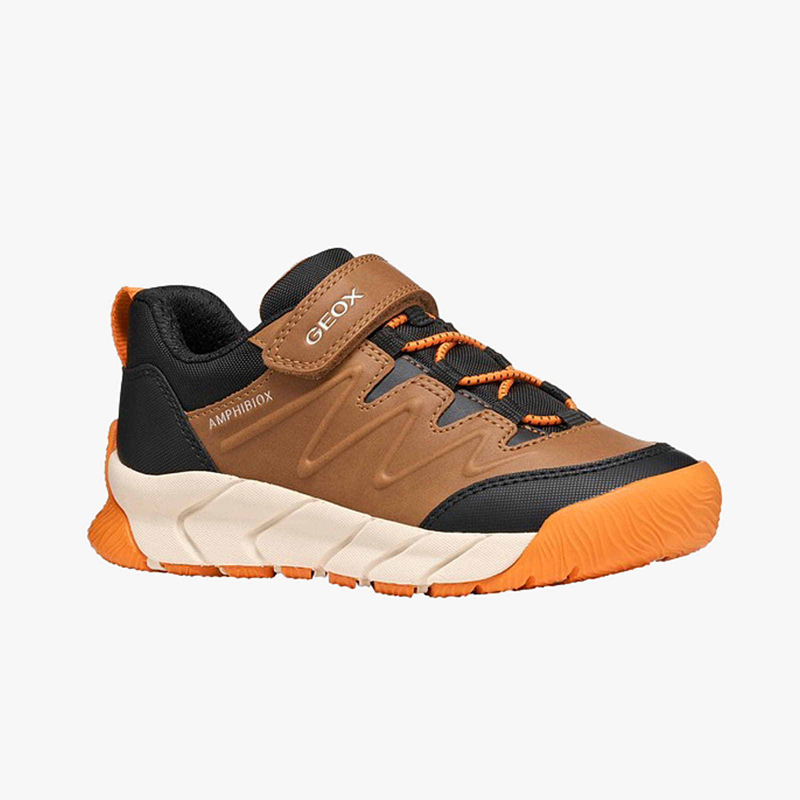 Dětské tenisky a boty Geox Kids Flexyper Pro B Brown